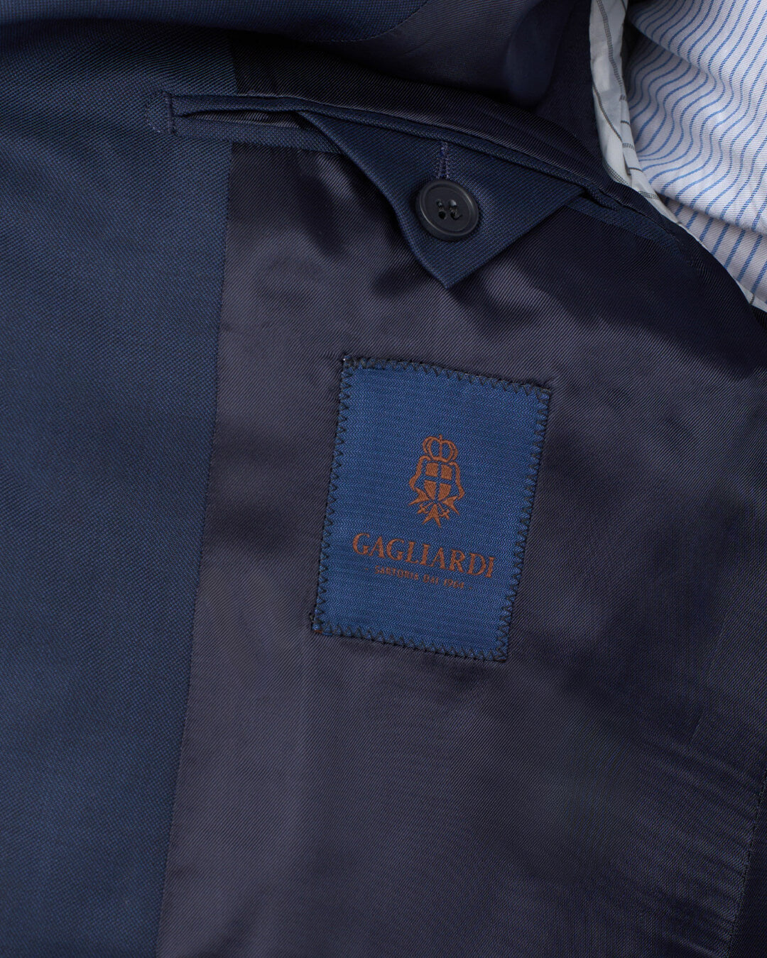 Classic Gold Button Blazer