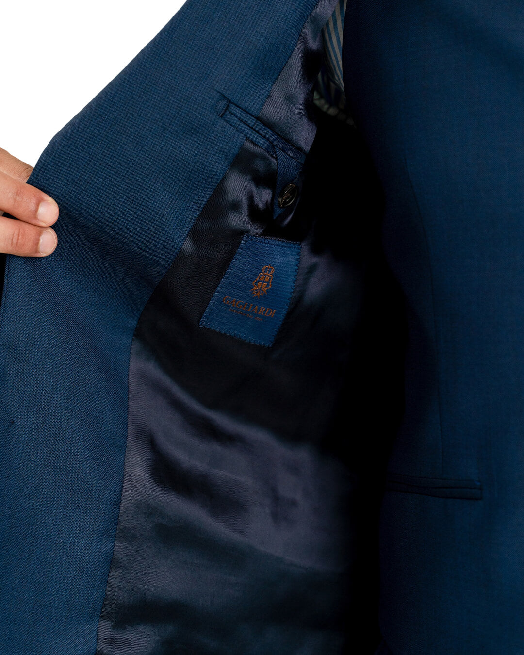 Lanificio F.lli Cerruti Blue Sharkskin Suit Mix & Match