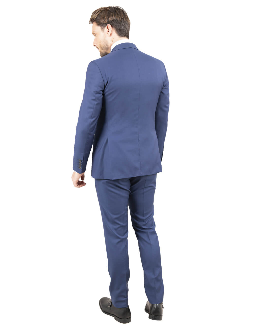 Lanificio F.lli Cerruti Blue Herringbone Suit Mix & Match