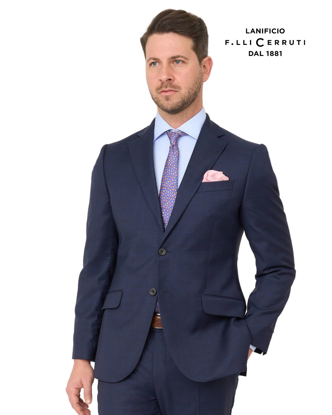 Blue Lanificio F. Lli Cerruti Tropical Suit