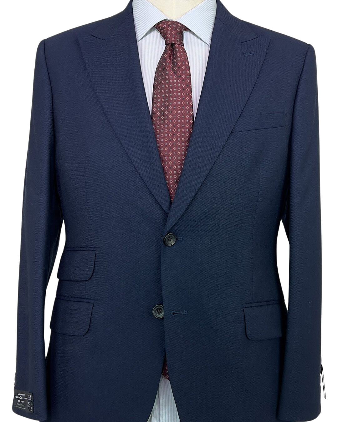 Navy Microweave Lanificio F. Lli Cerruti Suit