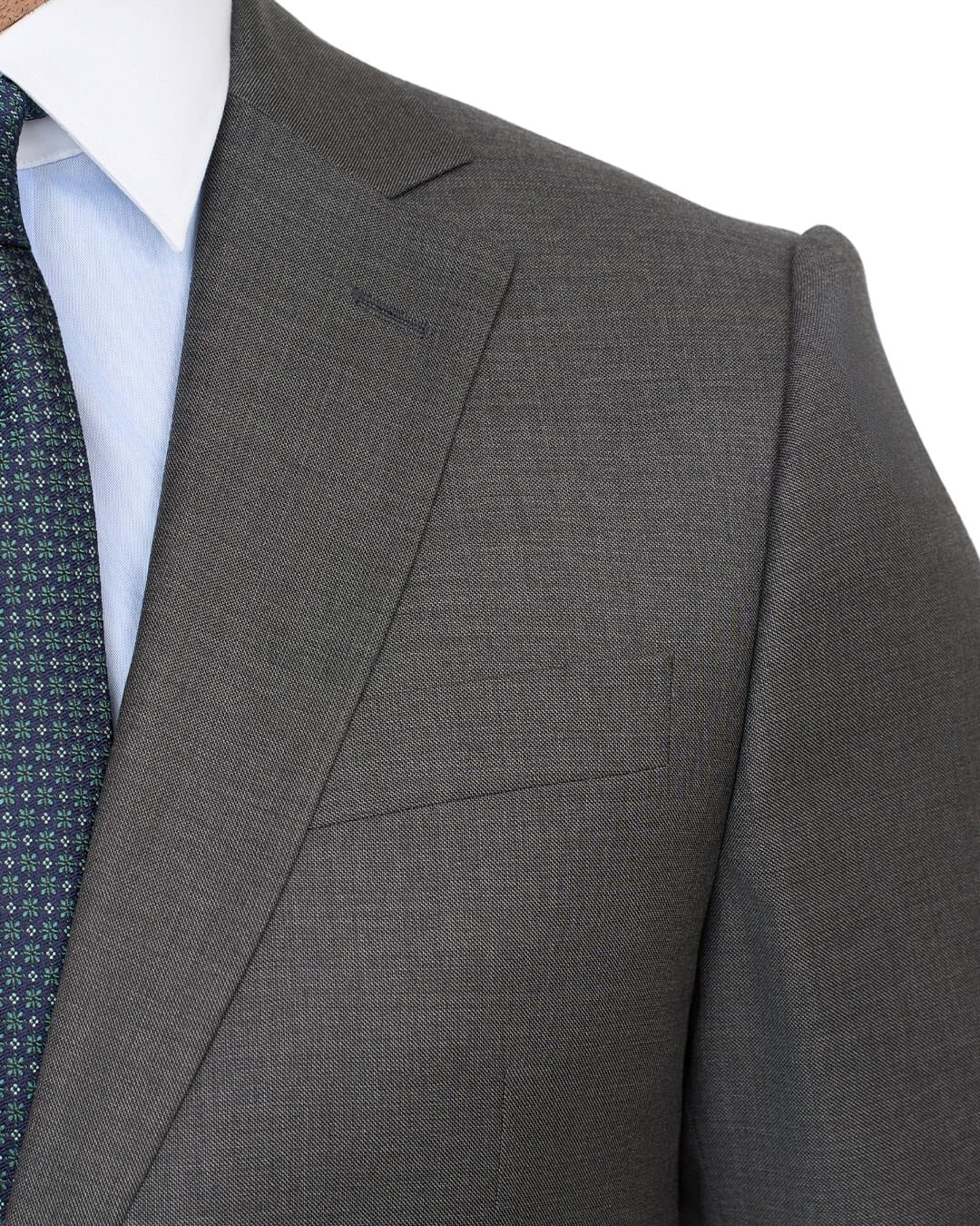 Gagliardi Grey Suit Cerruti Grey Sharkskin Super 130S