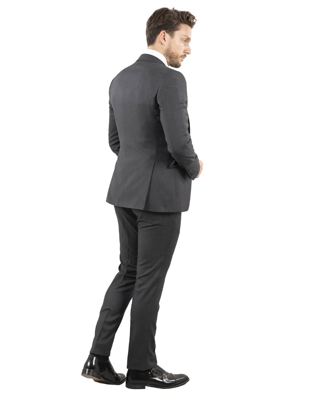 Di Fabio Charcoal Birdseye Suit Mix & Match