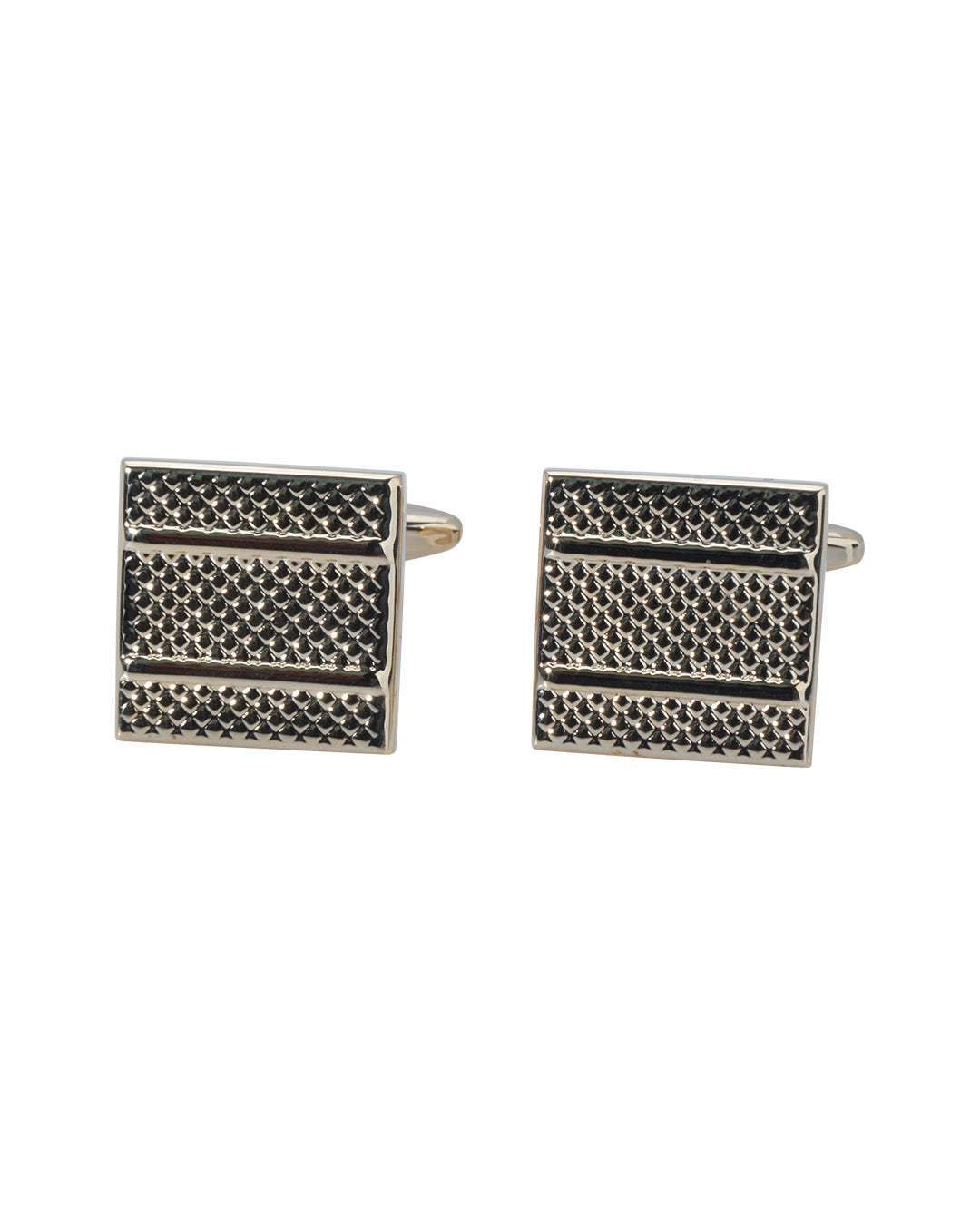 Textured Gold Square Cufflinks