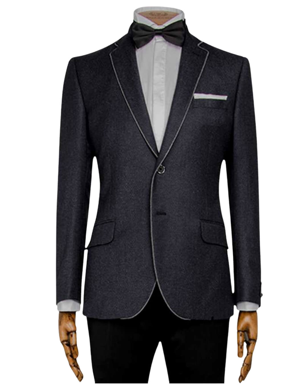 Indigo Diamond Weave Dinner Jacket