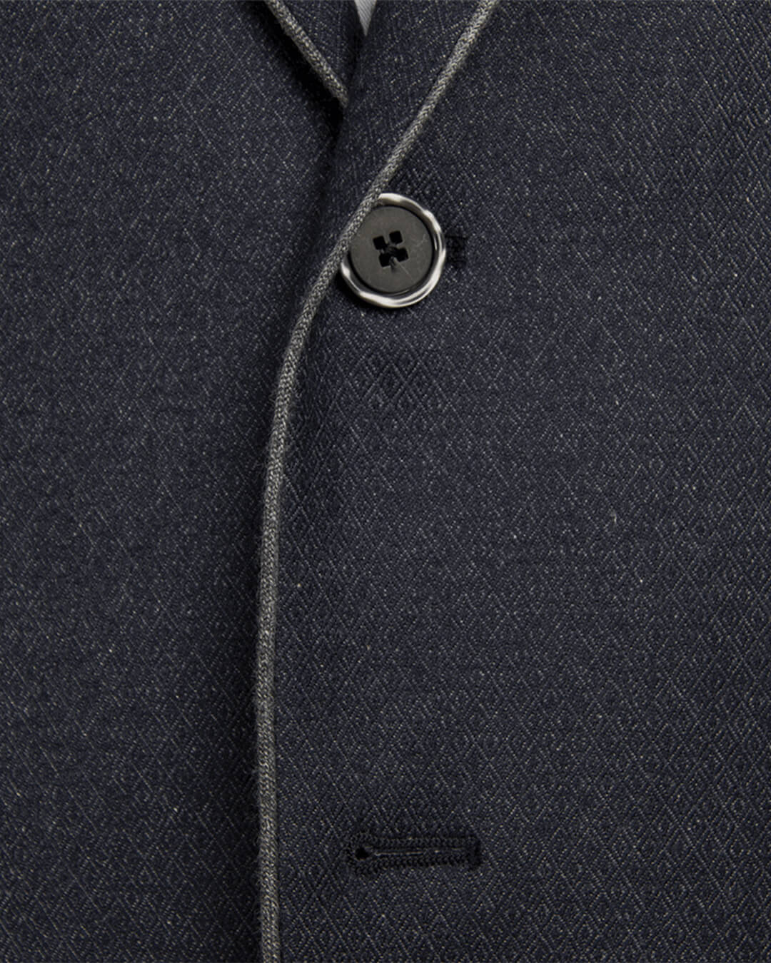 Indigo Diamond Weave Dinner Jacket