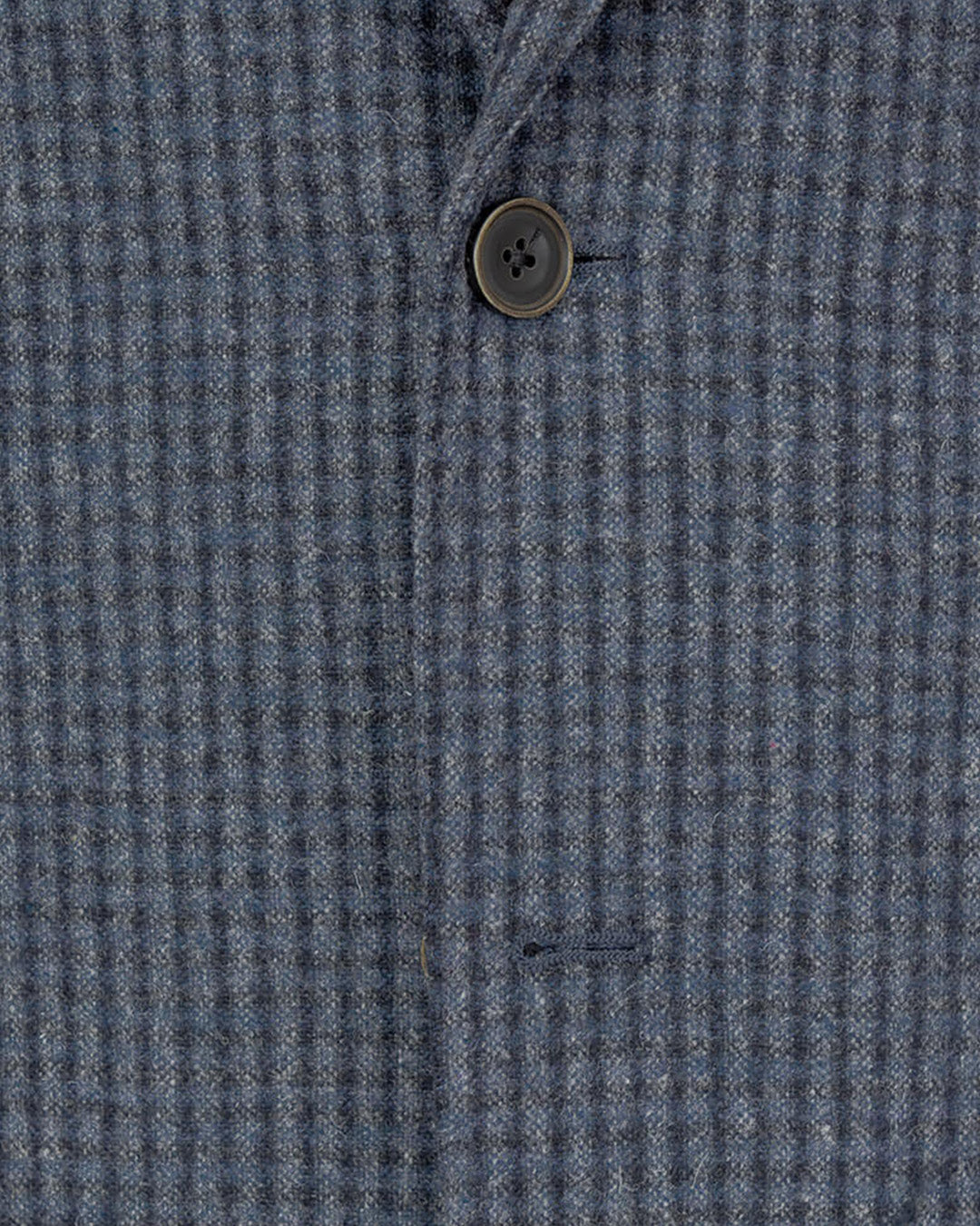 Navy Gingham Jacket