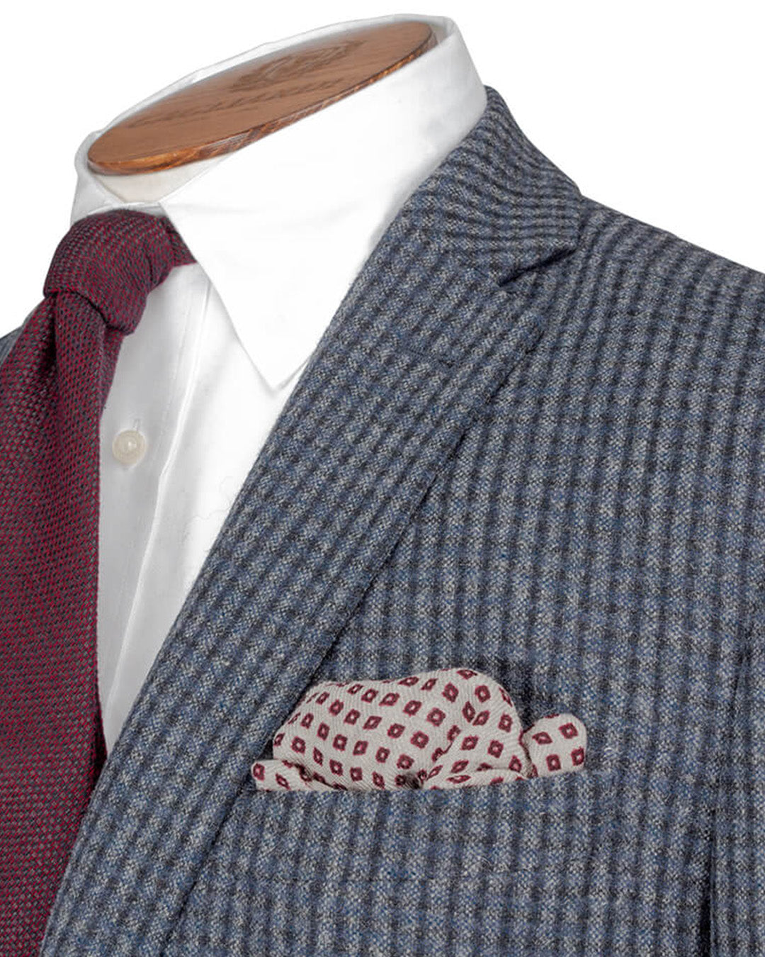 Navy Gingham Jacket