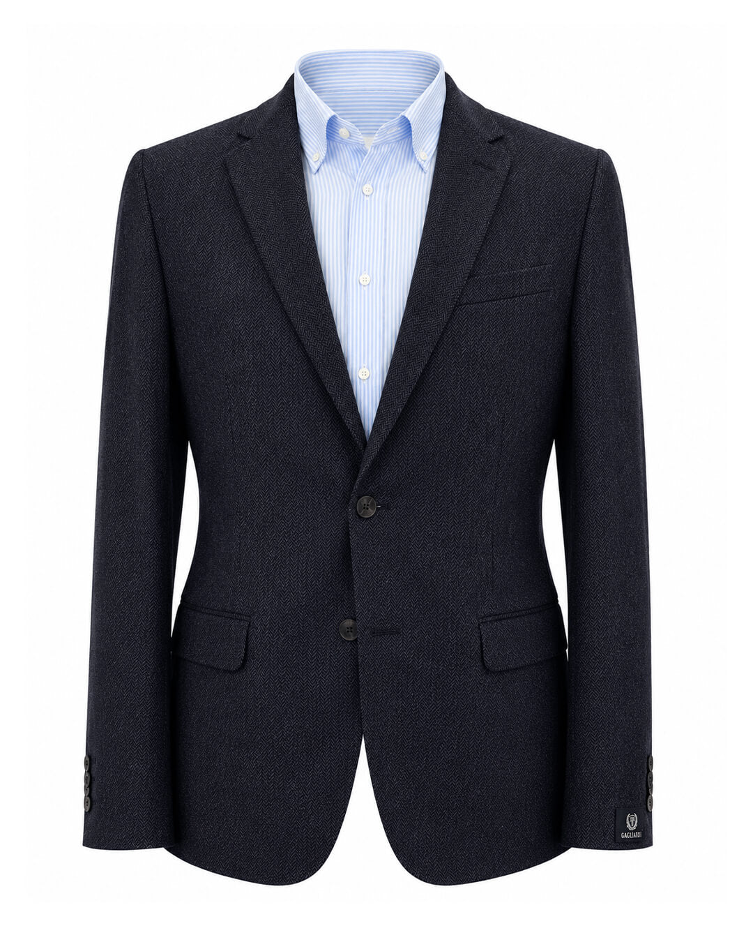 Purple Herringbone Jacket