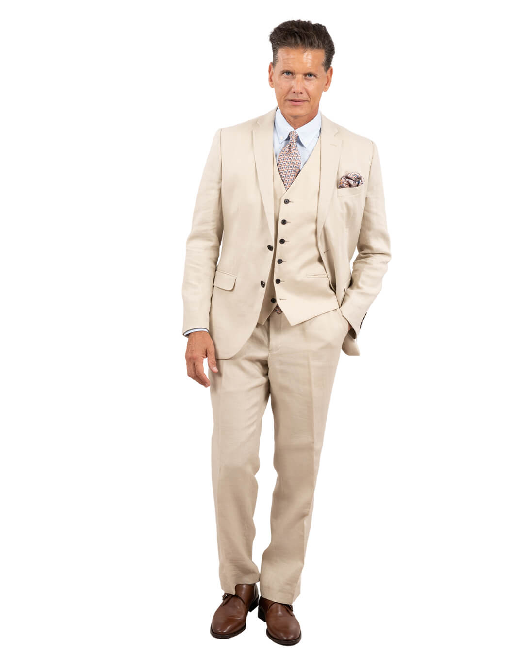Stone Linen Jacket