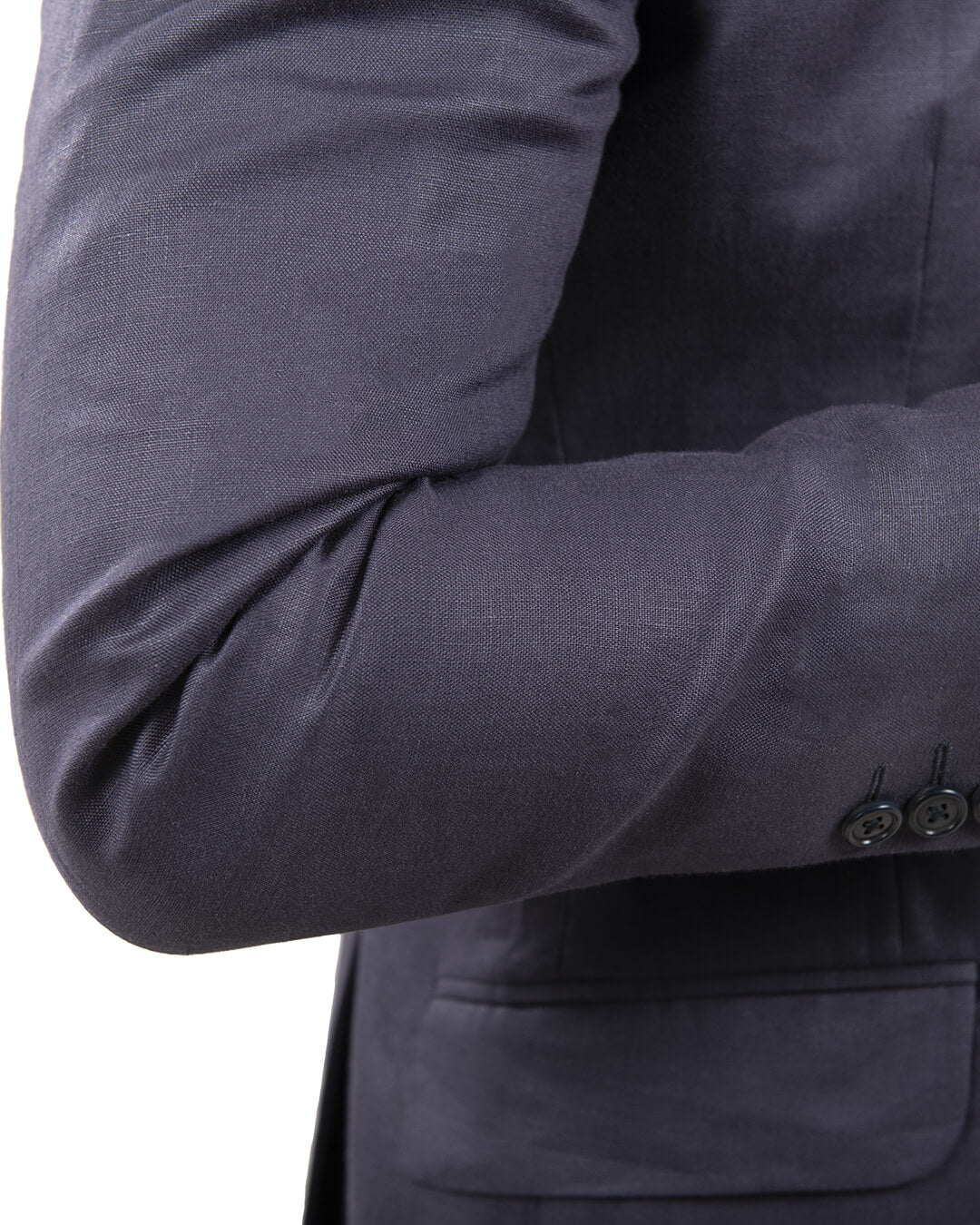 Gagliardi Navy Linen Jacket