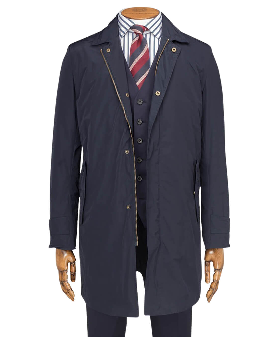 Navy Lightweight Raincoat