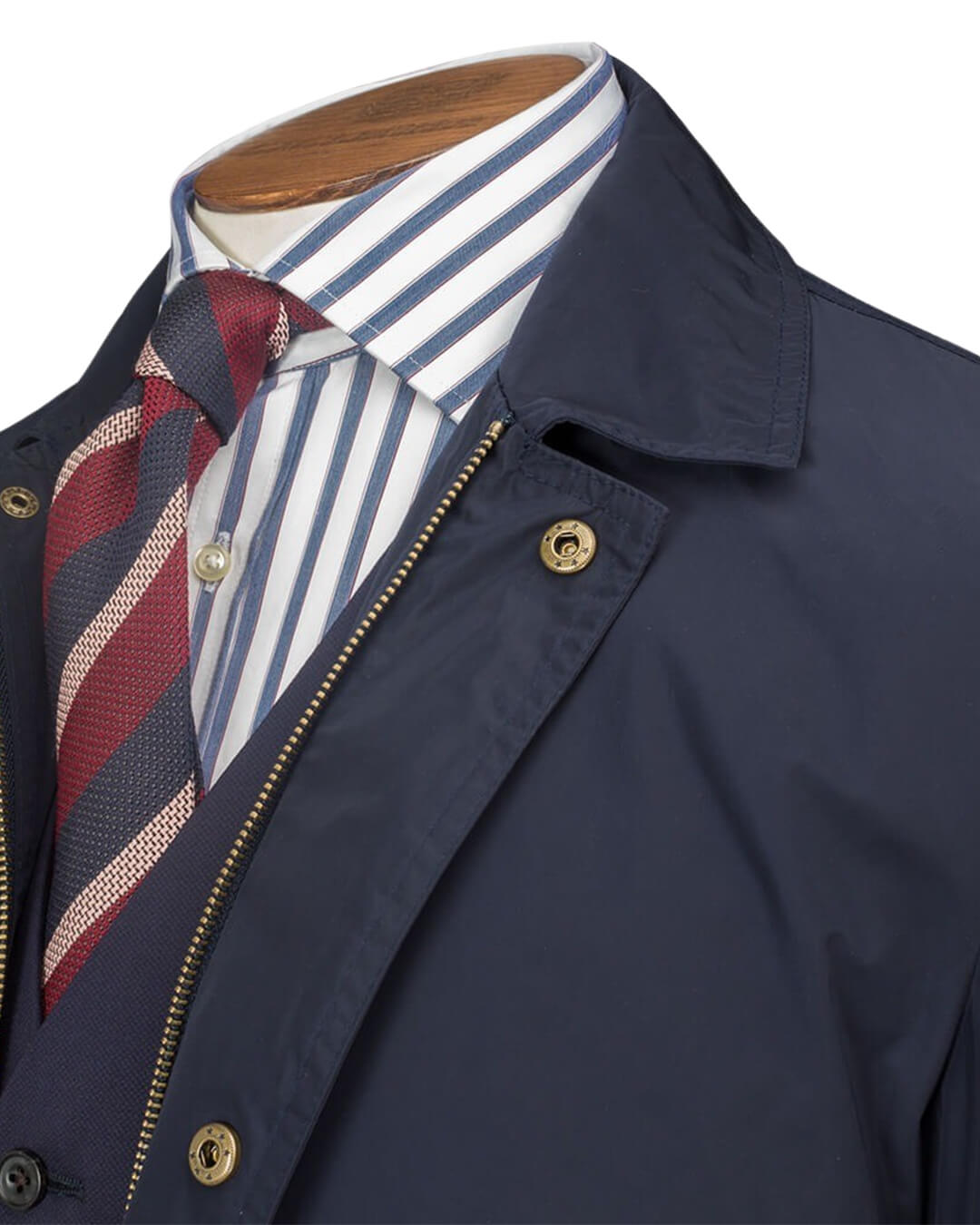 Navy Lightweight Raincoat