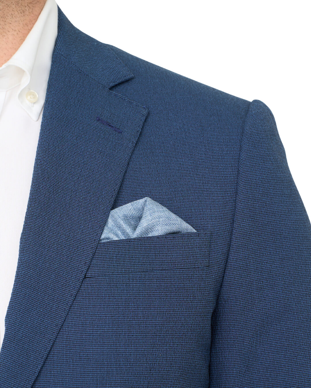 Navy Italian Seersucker Jacket