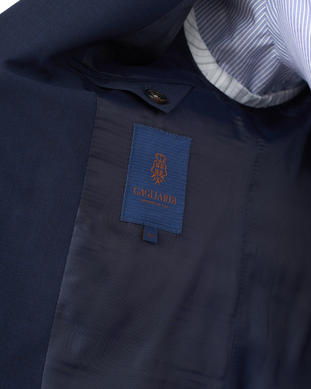 Gagliardi Navy Natural Stretch Super 110s Blazer
