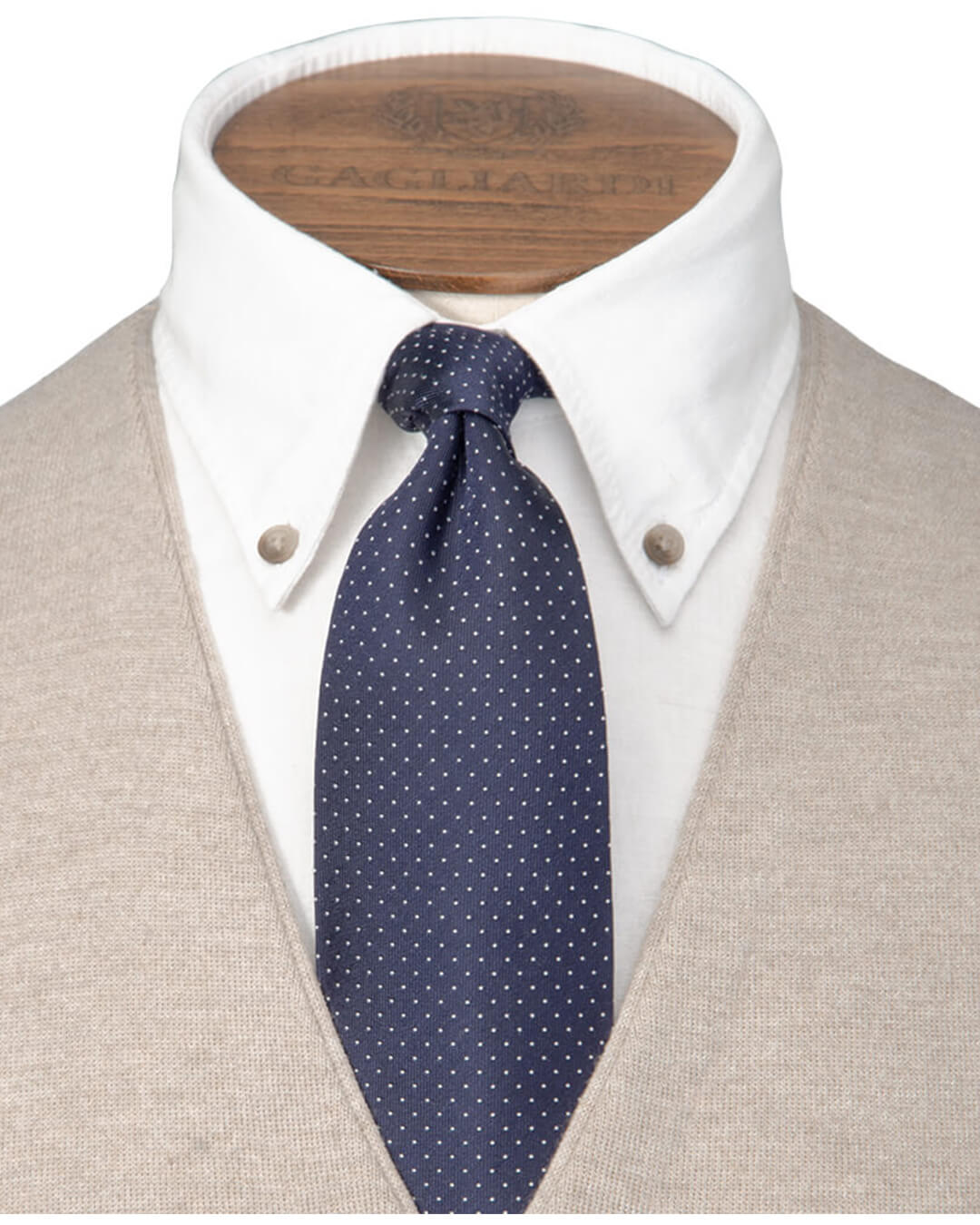 Stone Knitted Waistcoat