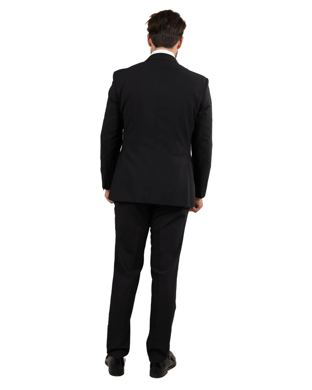 Black Plain Suit Jacket