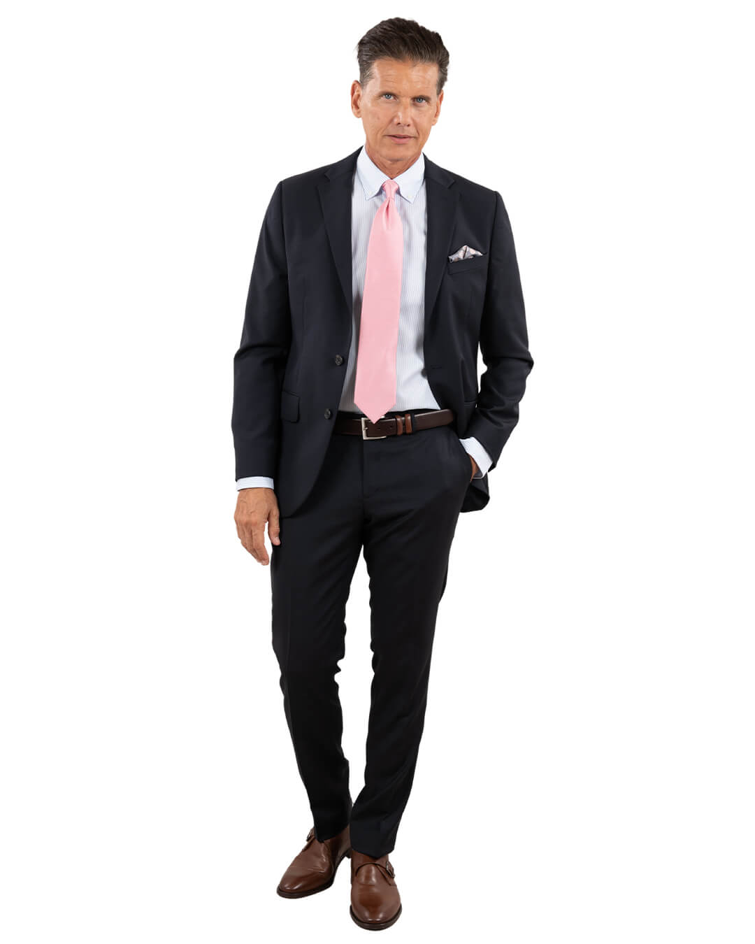 Navy Herringbone Suit Mix & Match