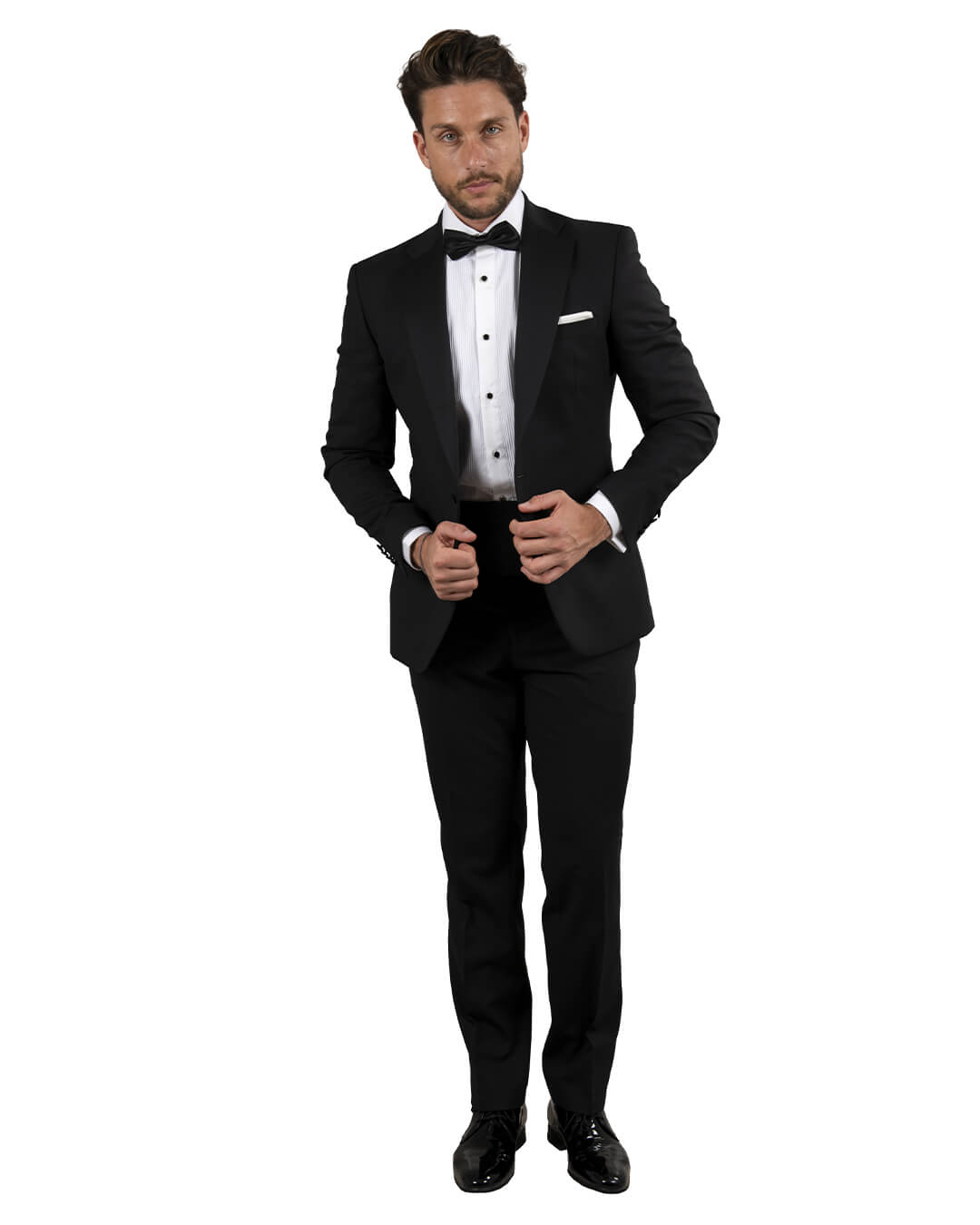 Black Notch Lapel Evening Suit Mix & Match