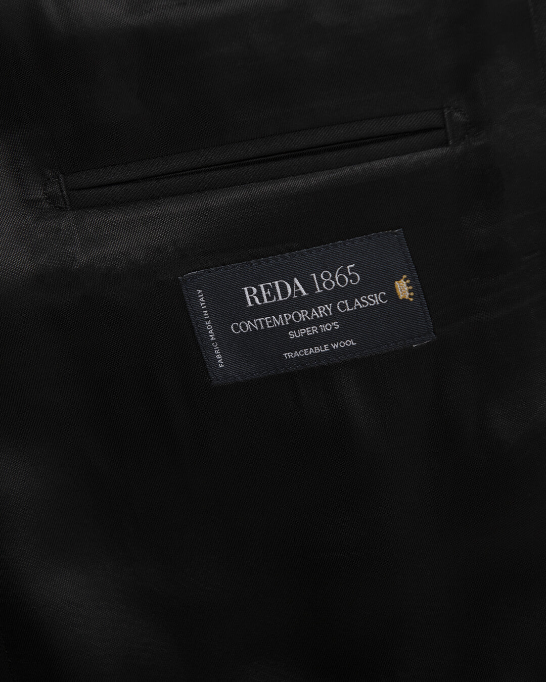 Reda Black Twill Suit Mix & Match