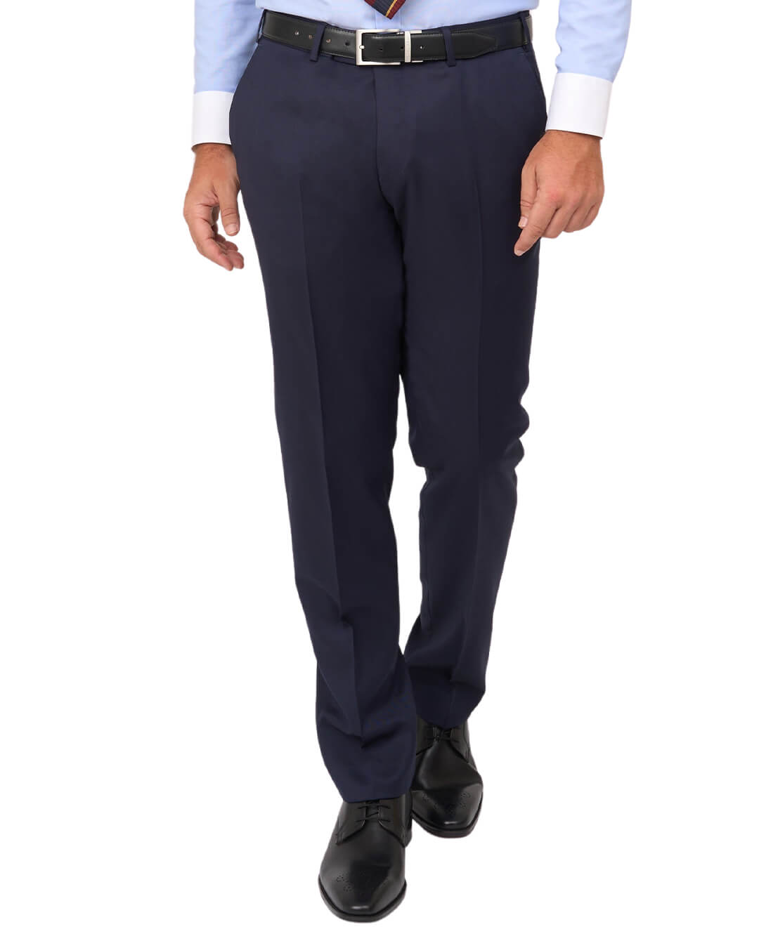 Navy Plain Suit Trousers