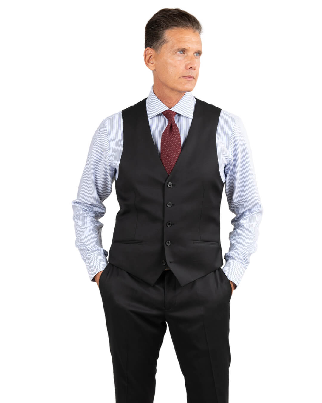 Reda Black Twill Suit Mix & Match