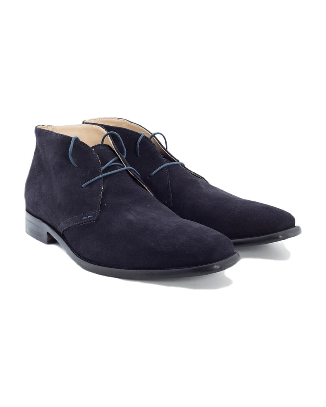 Navy Suede Desert Boots