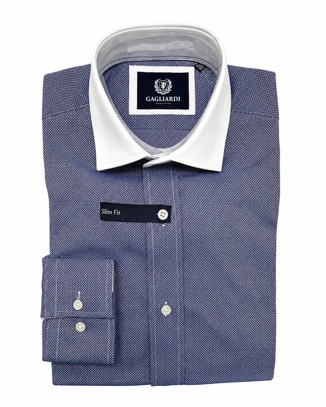 Shirt Twill Contrast Collar