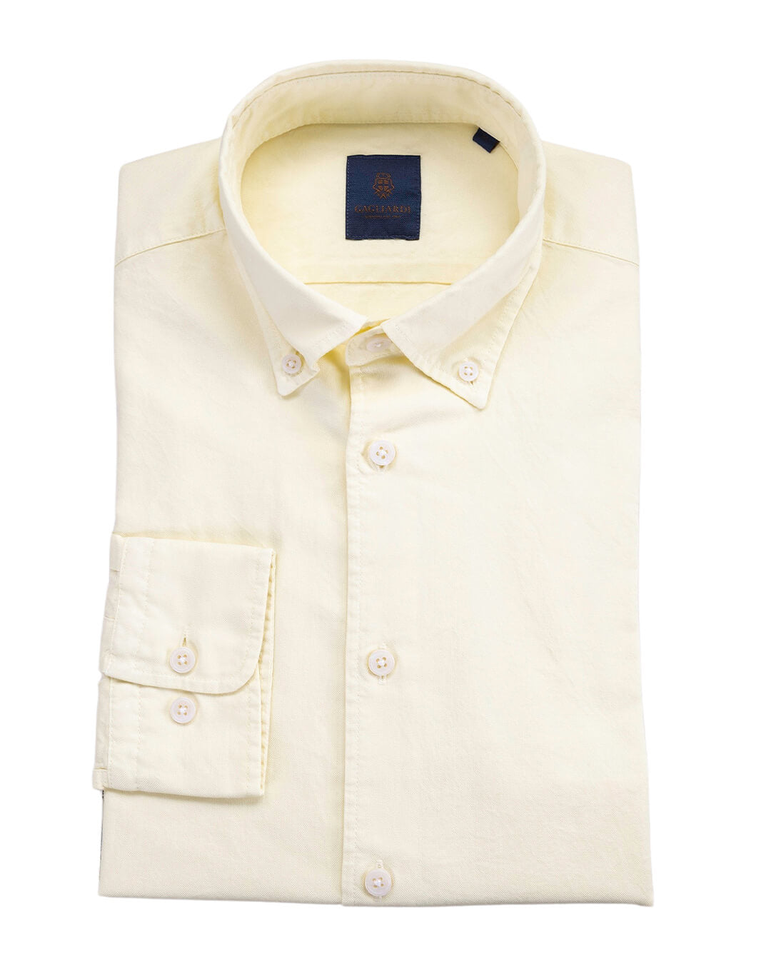 Lemon Garment Dyed Oxford Button Down Shirt