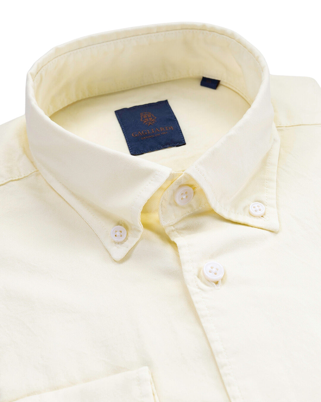 Lemon Garment Dyed Oxford Button Down Shirt