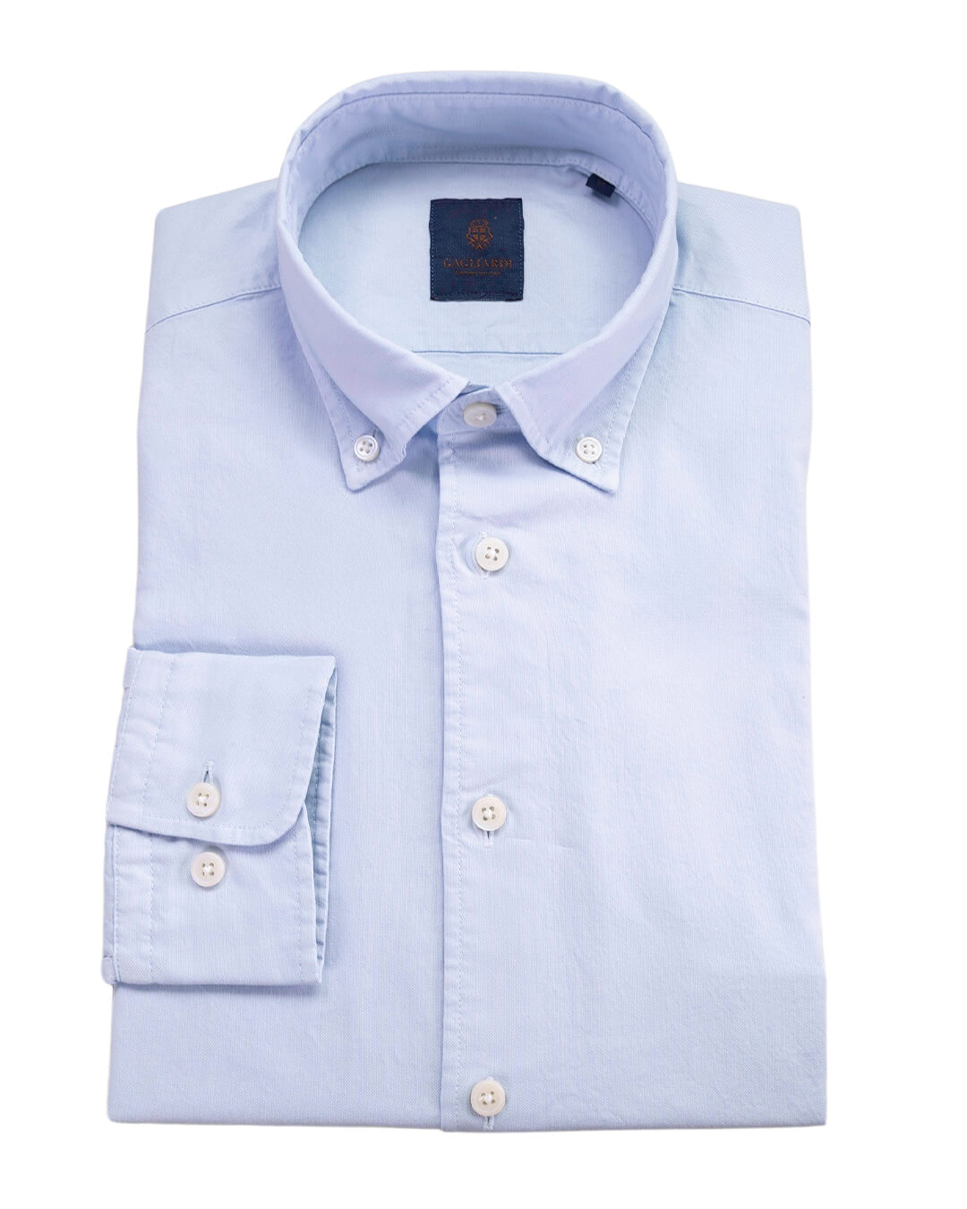 Sky Garment Dyed Oxford Button Down Shirt