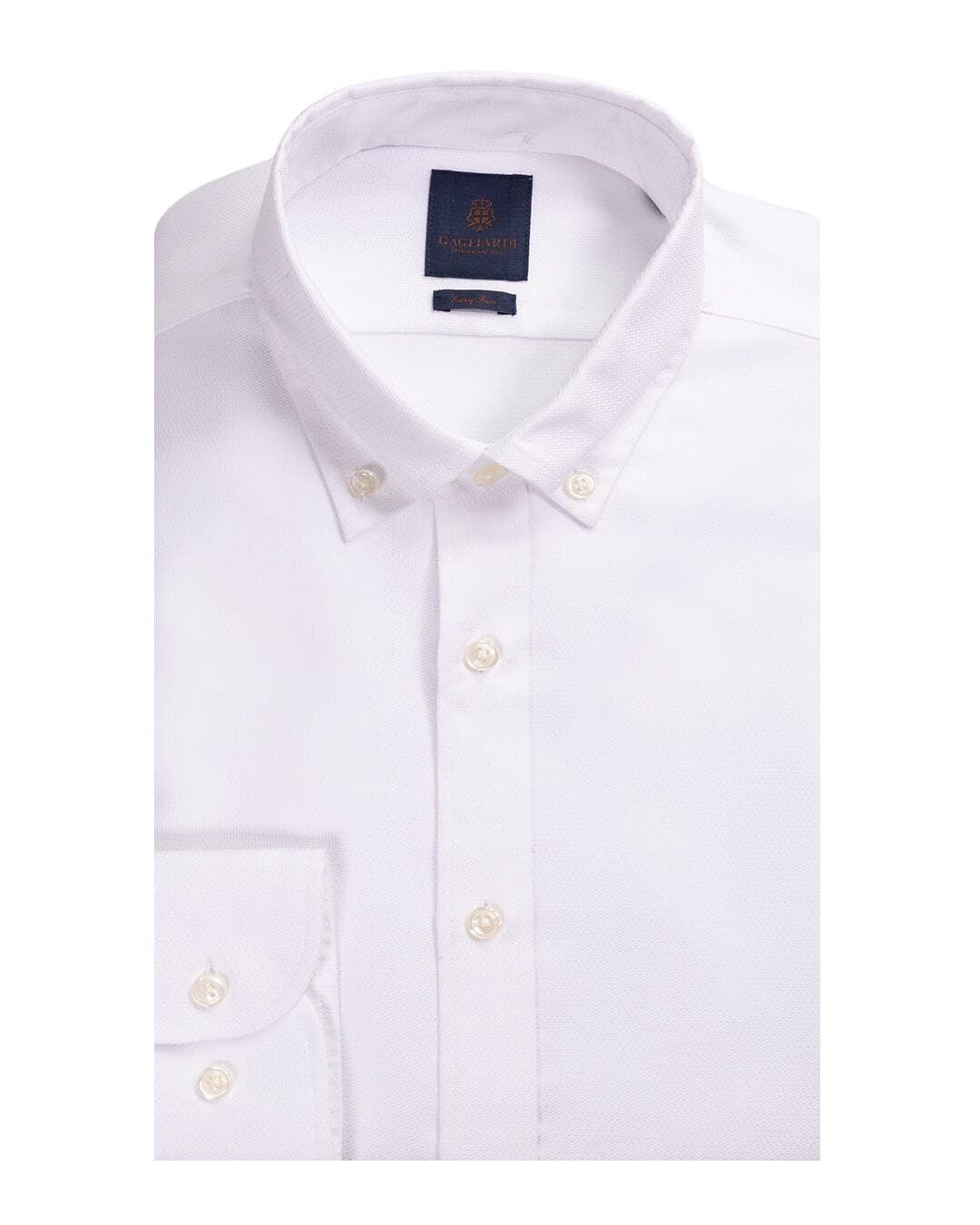 Gagliardi Textured Weave Easy Iron Button Down Shirt