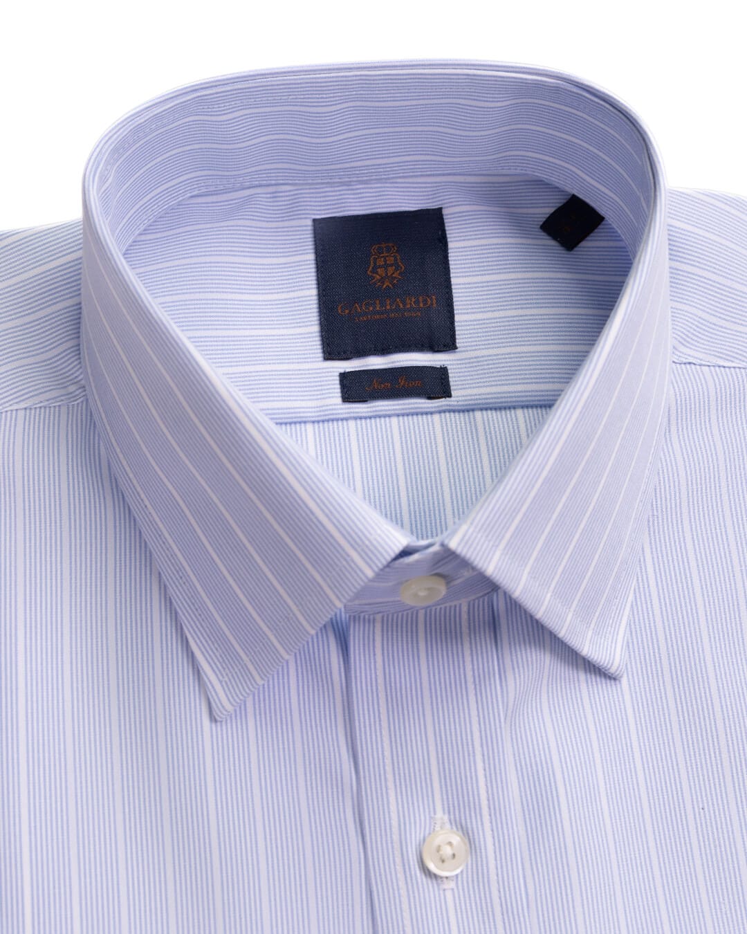 Gagliardi Blue Varied Stripe Non Iron Shirt