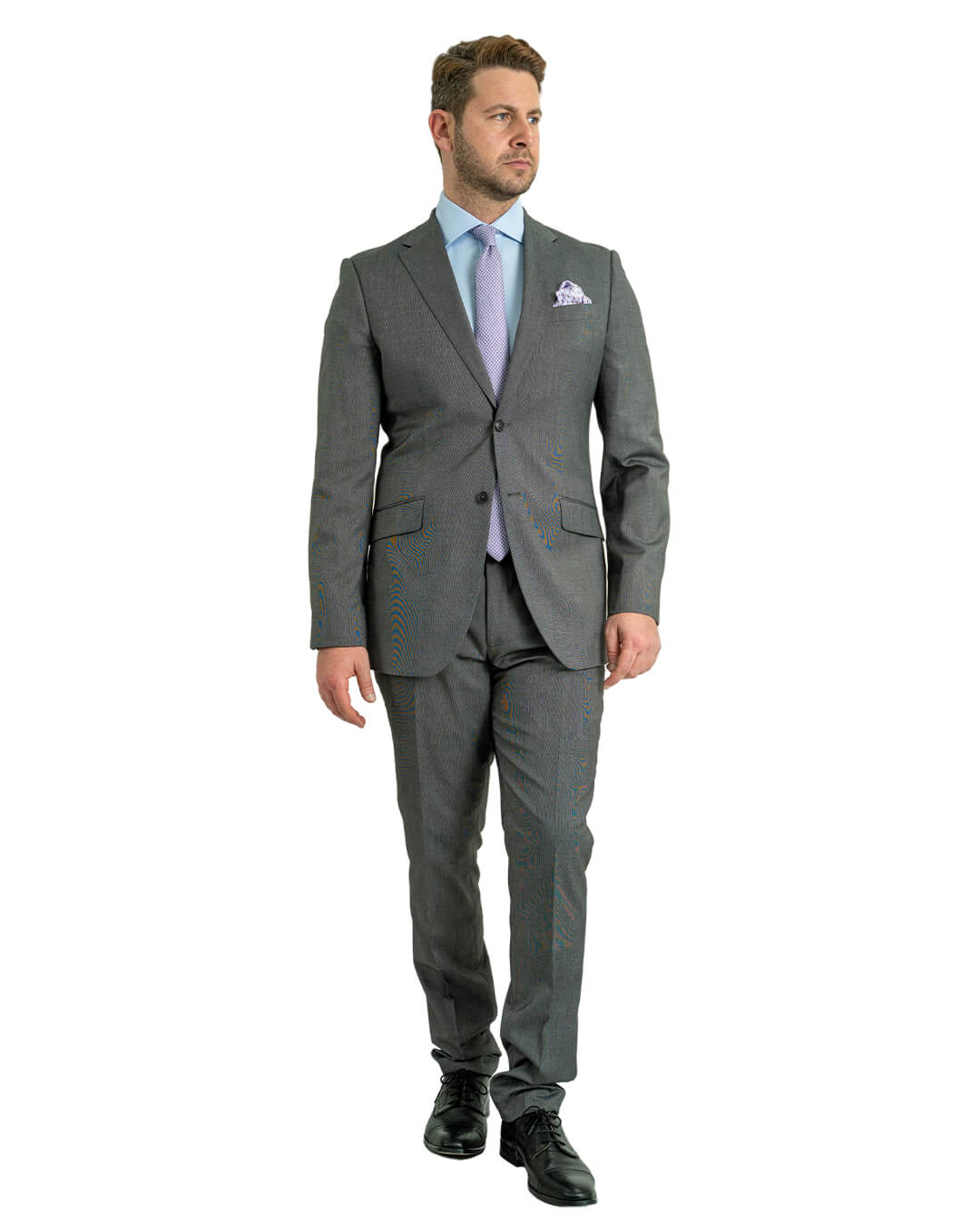 Grey Machine Washable End On End Suit