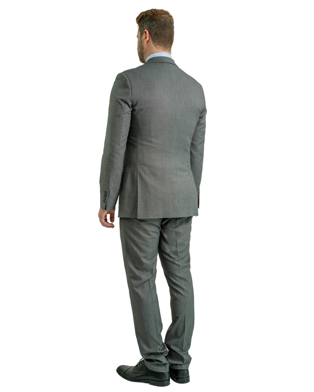 Grey Machine Washable End On End Suit