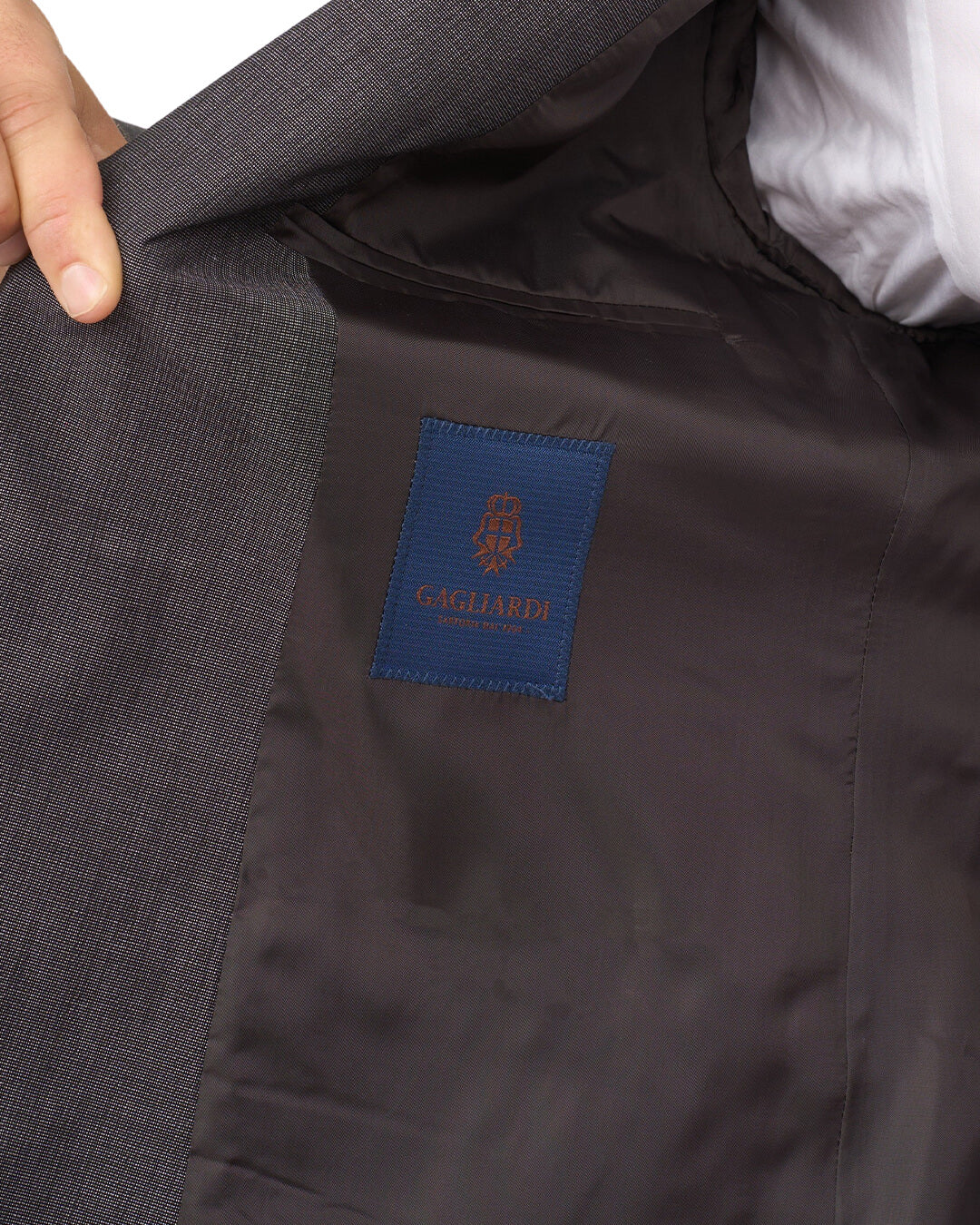 Grey End On End Machine Washable Suit