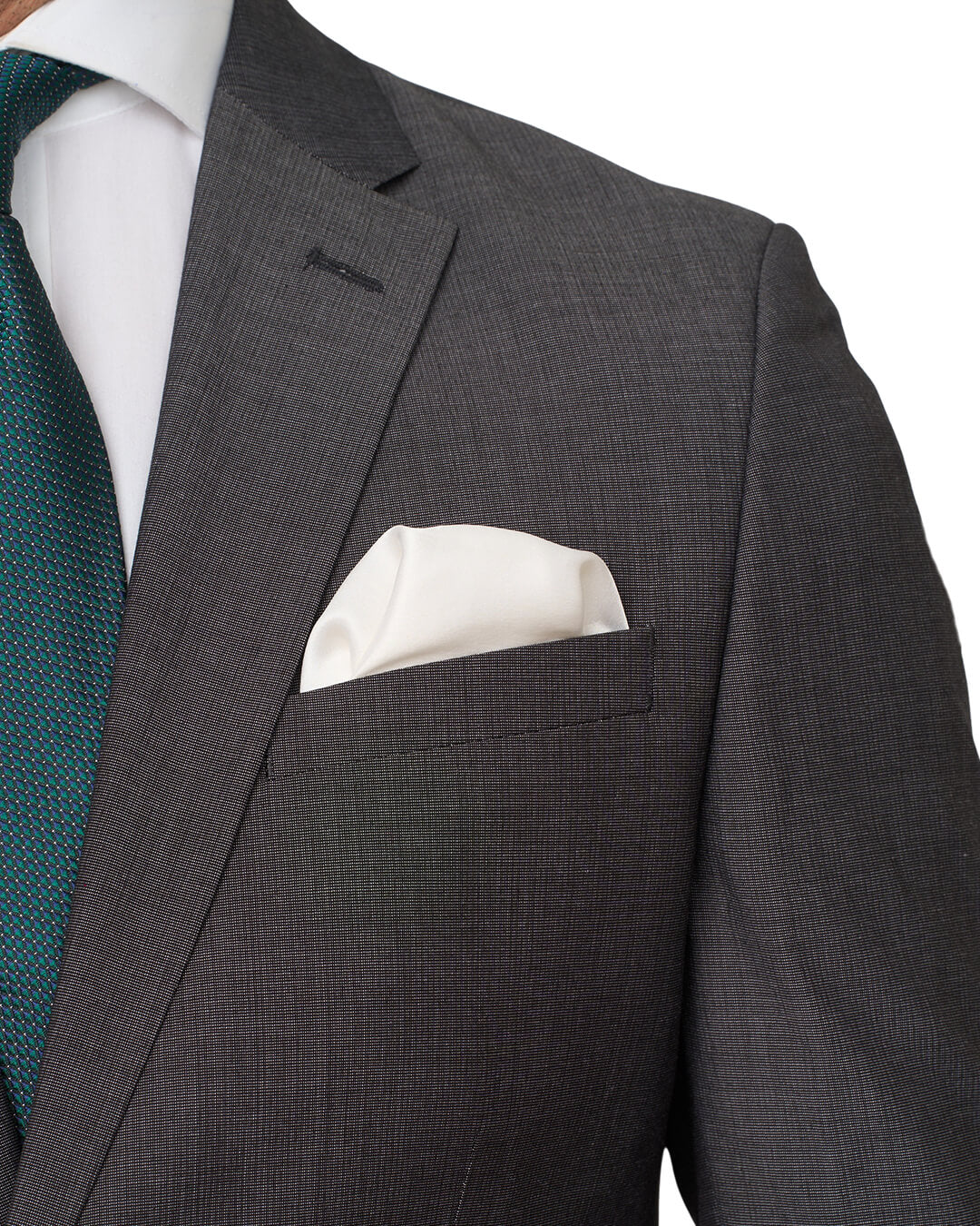 Grey End On End Machine Washable Suit