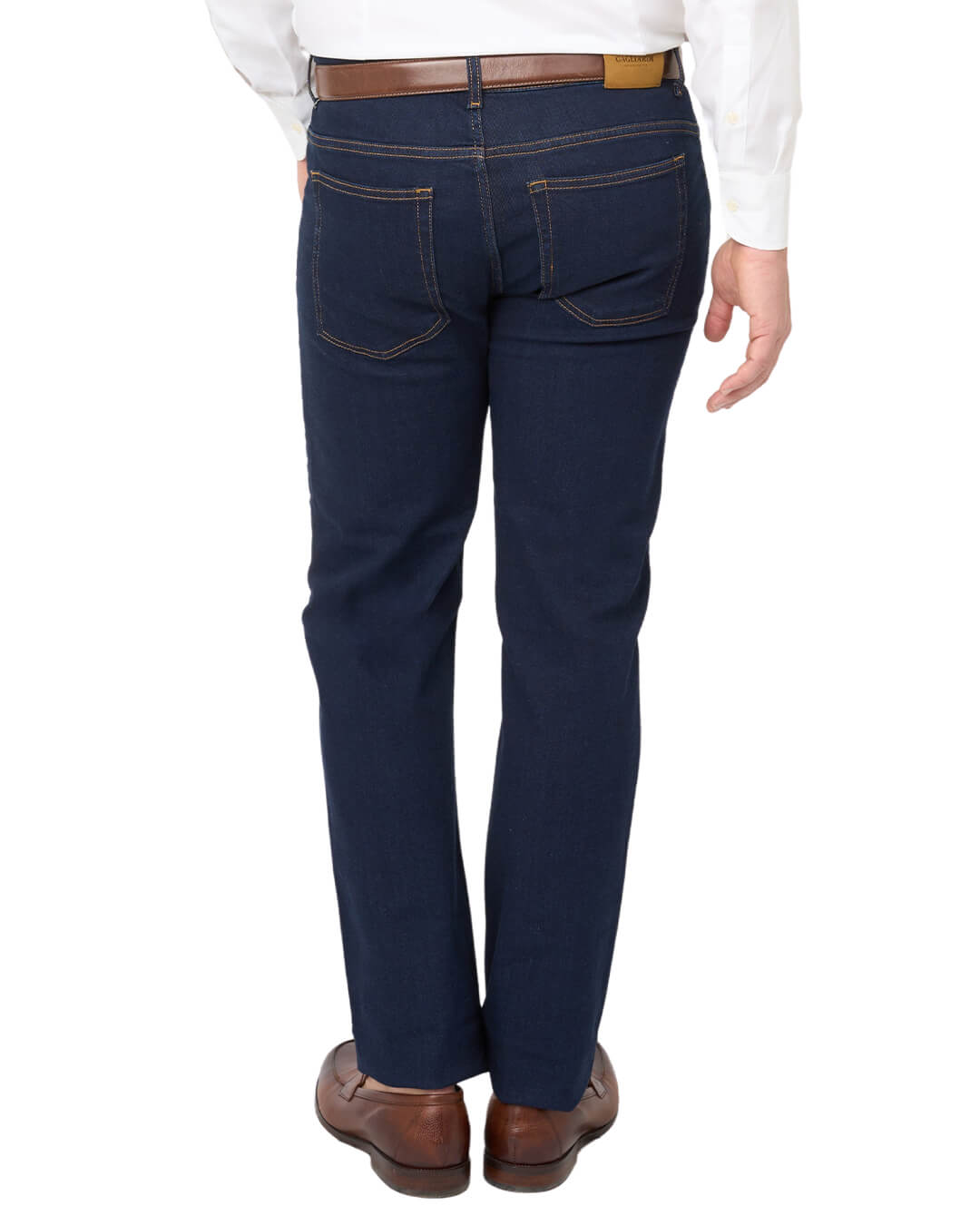 Dark Blue Washed Jeans