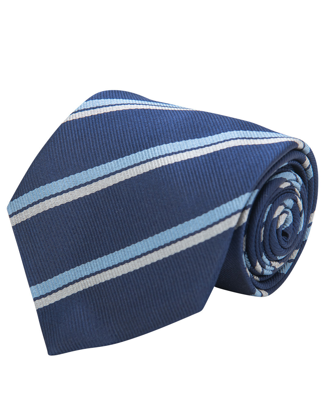 Sky Club Stripe Italian Silk Tie