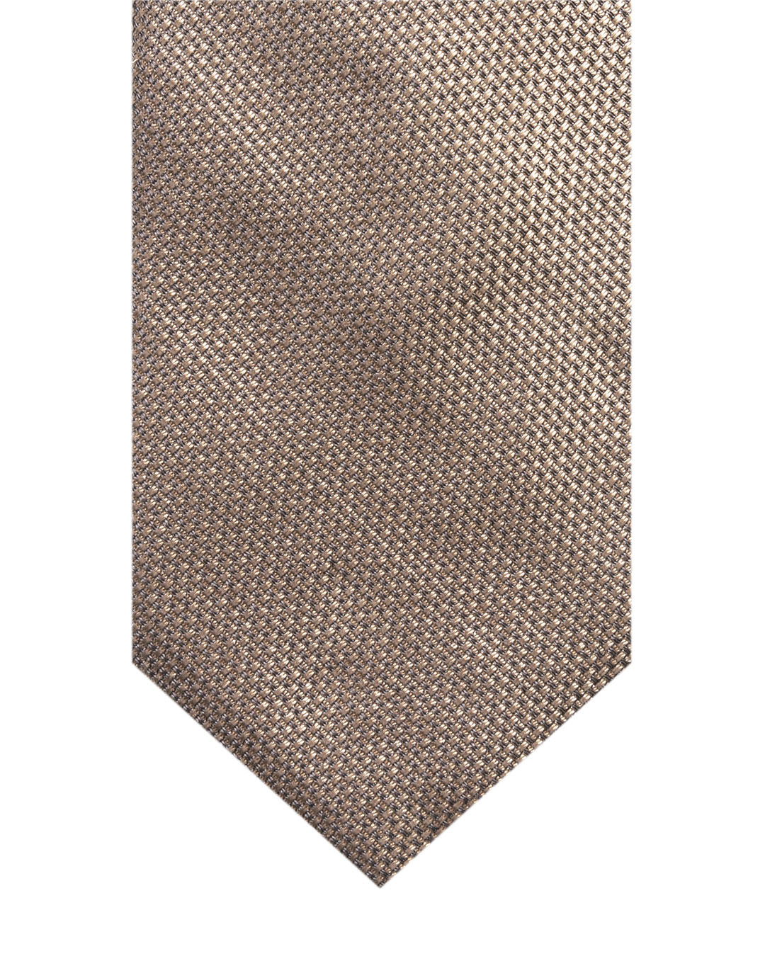 Gold Basketweave Italian Silk Tie