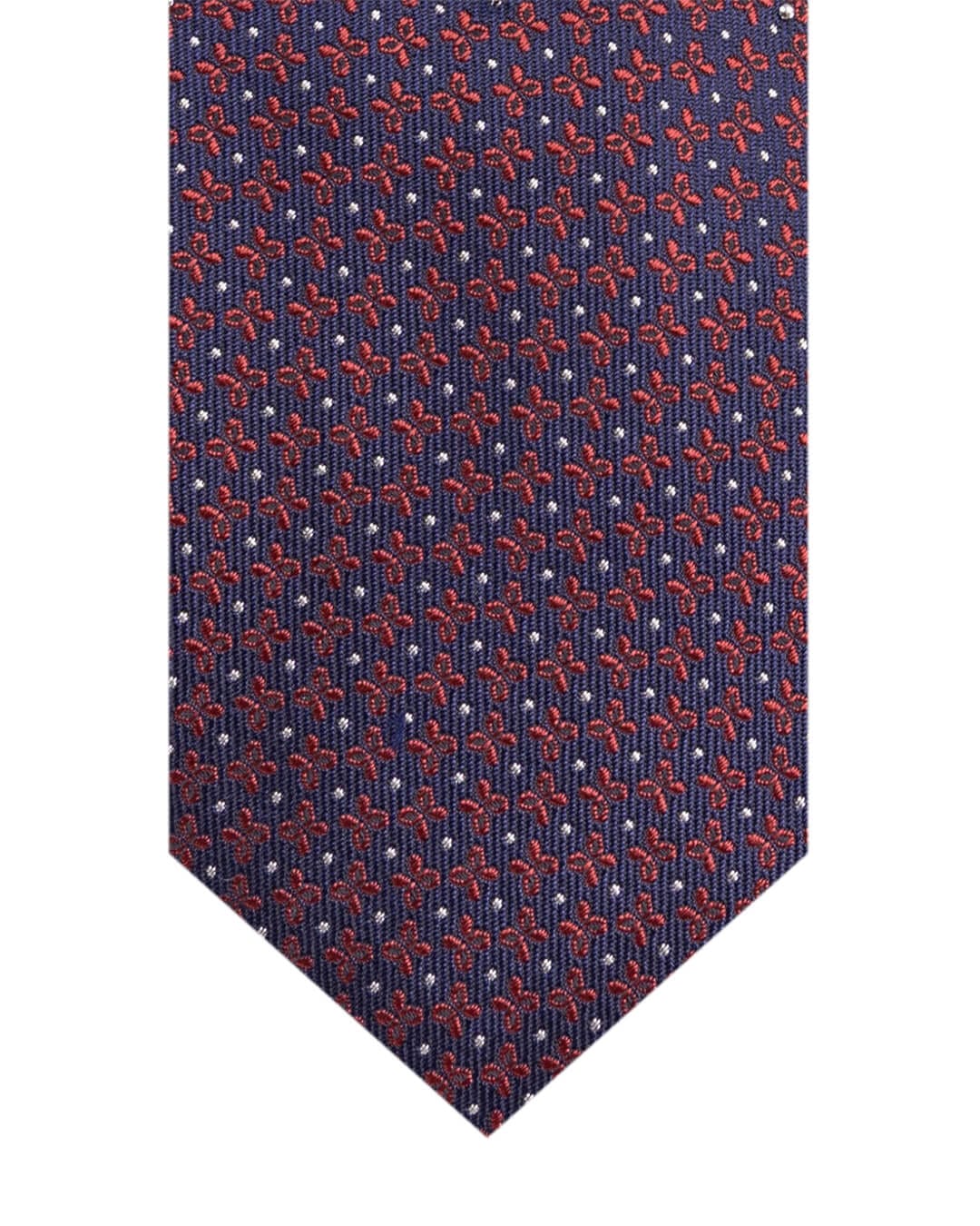 Gagliardi Red Bows Italian Silk Skinny Tie