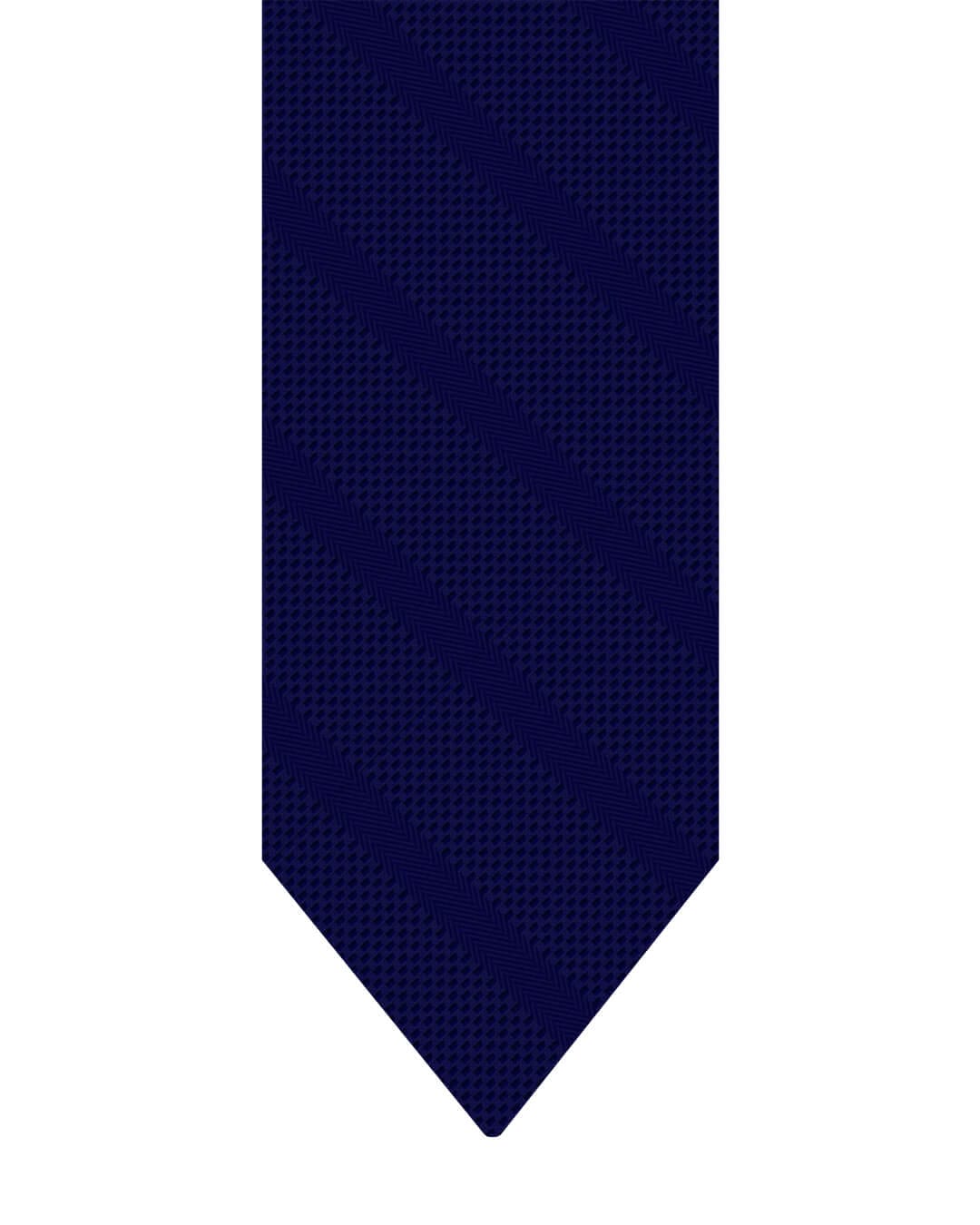 Gagliardi Navy Tie Italian Silk Textured Tonal Stripe