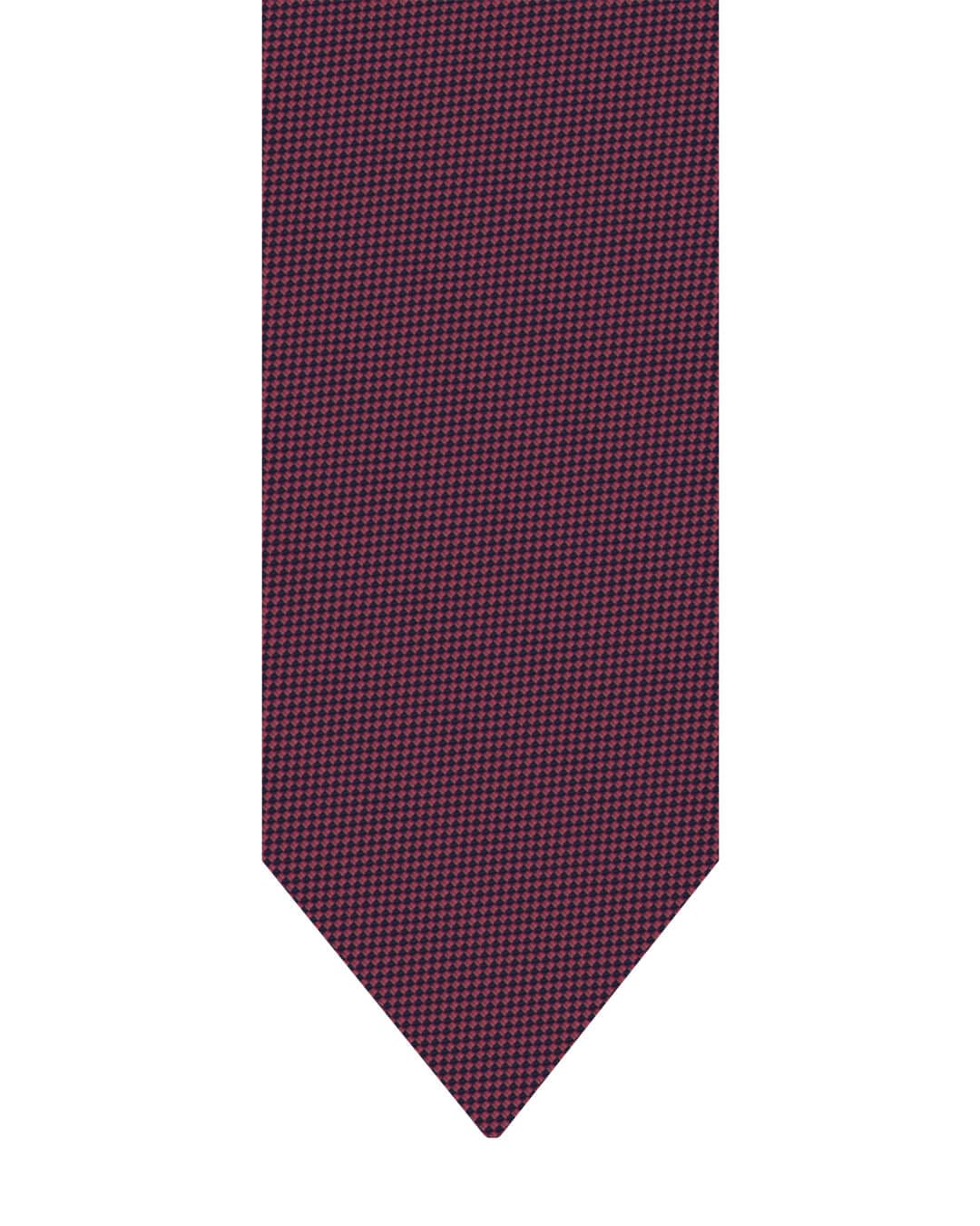 Gagliardi Rust Tie Italian Shantung Silk Basketweave