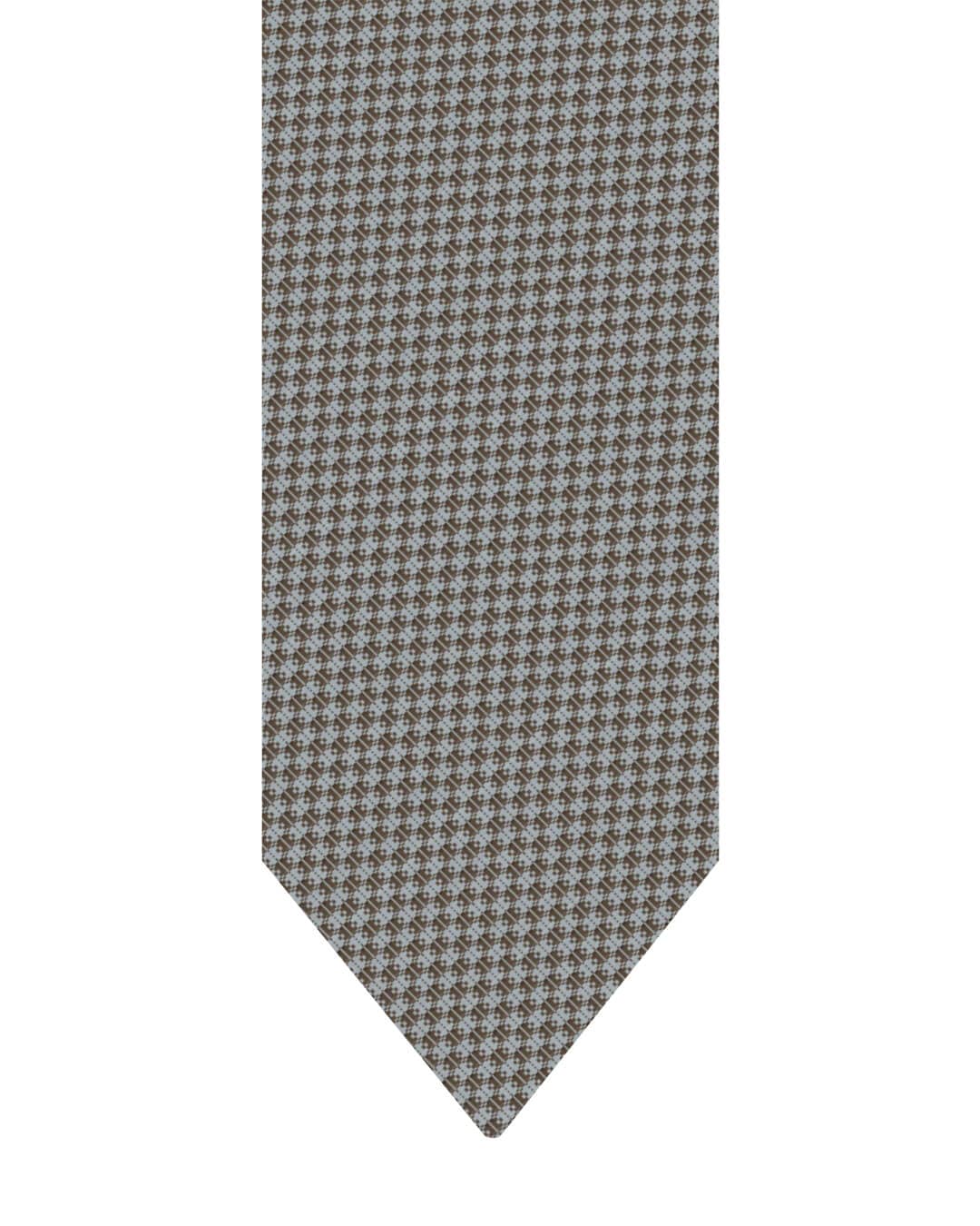 Gagliardi Beige Tie Italian Wool Basketweave