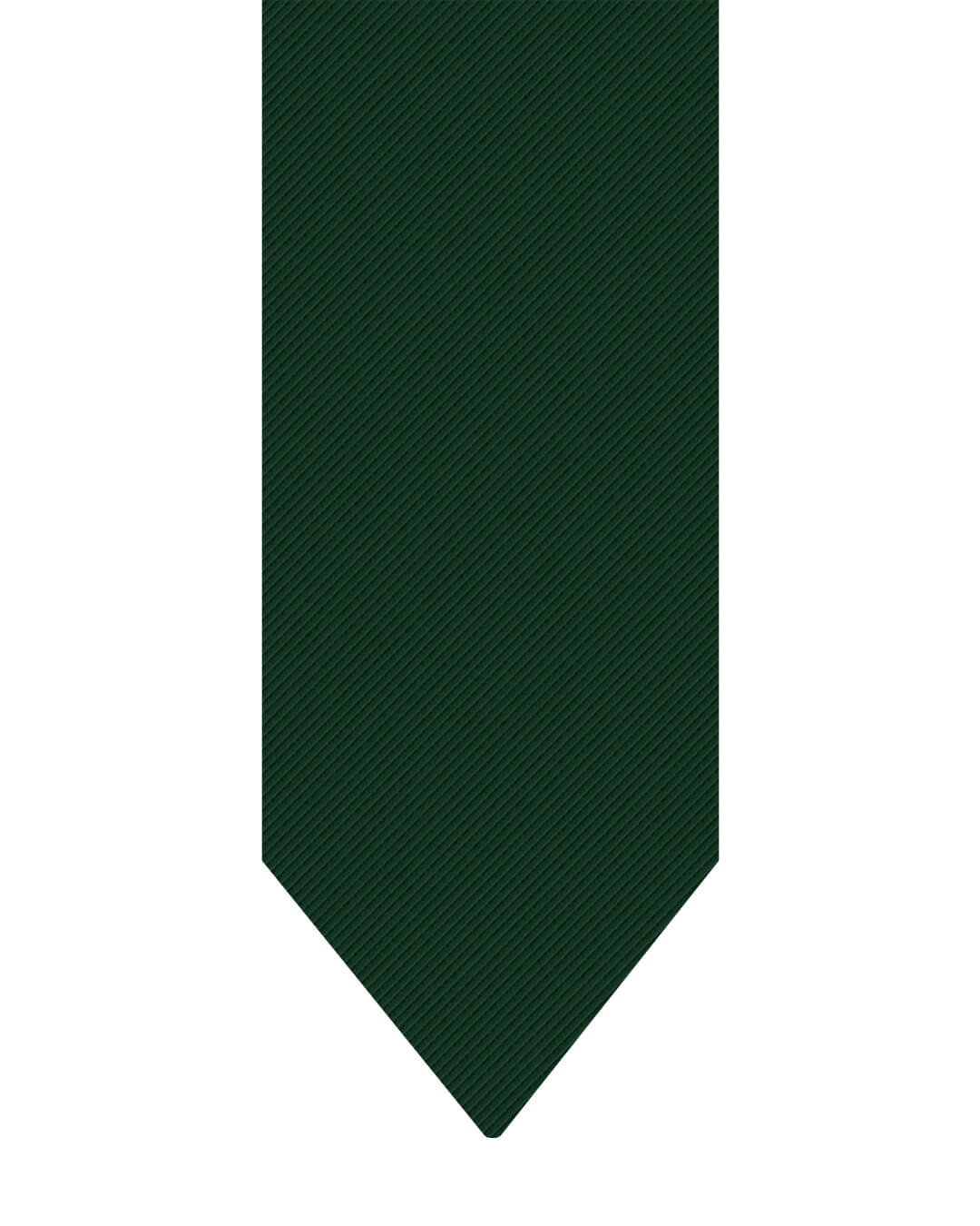 Gagliardi Green Tie Italian Wool Silk Ottoman