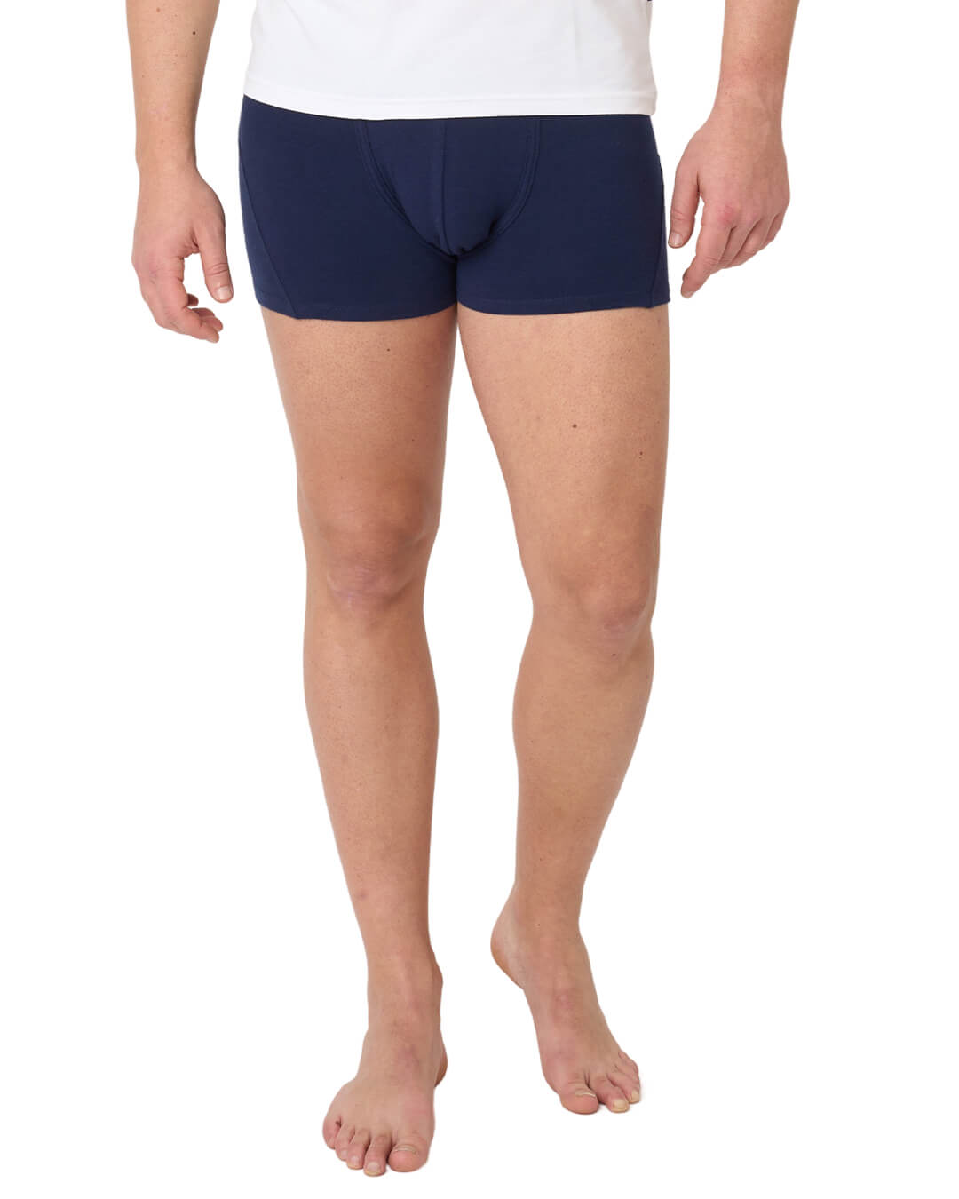 TRUNKS 3 PAIR PACK STRETCH COTTON JERSEY Navy