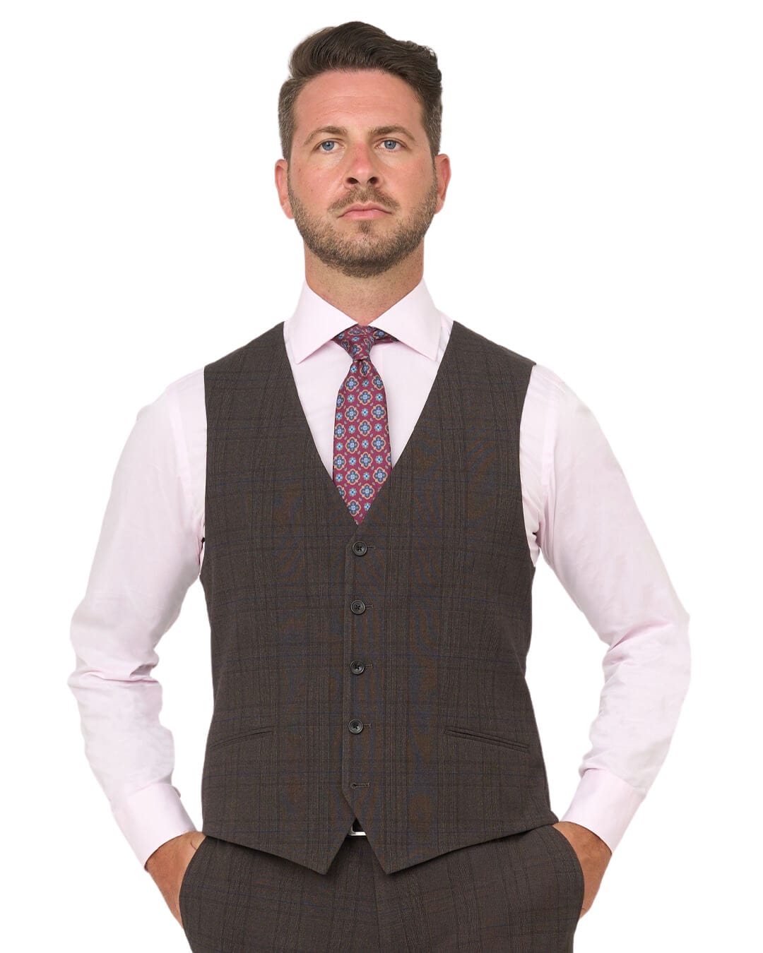 Gagliardi Brown Waistcoat