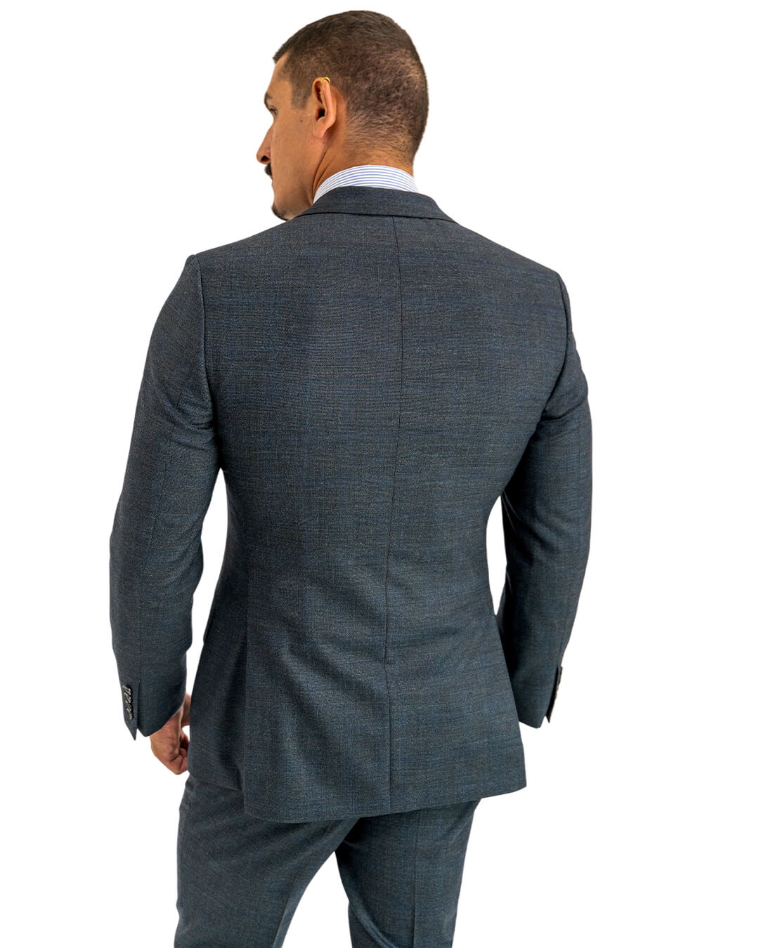 Charcoal Stretch End on End Suit