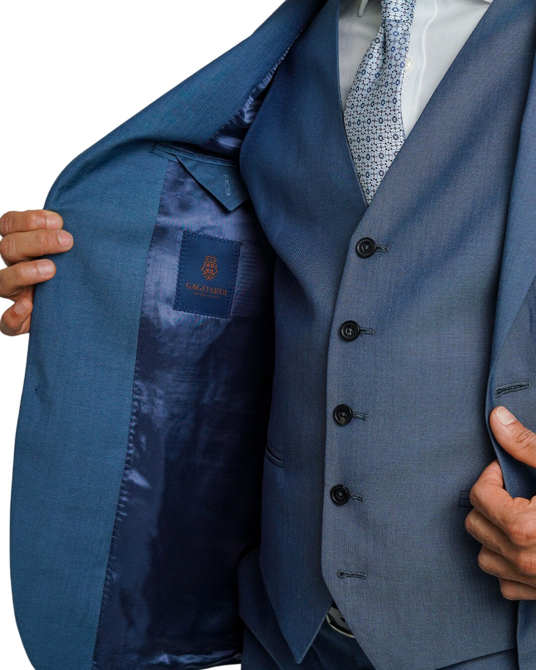 Gagliardi Blue Tonic Suit