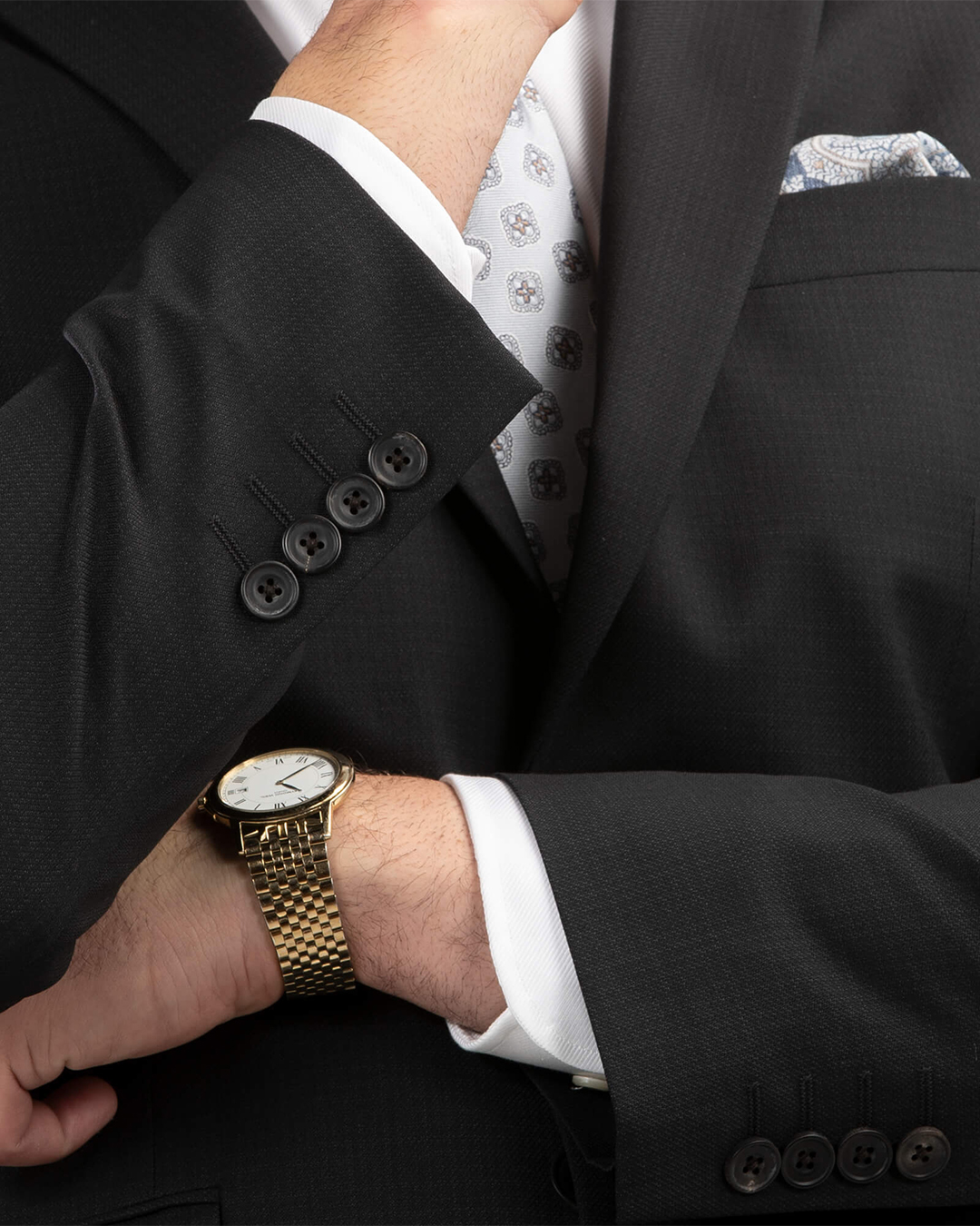 Black Travel Suit Jacket